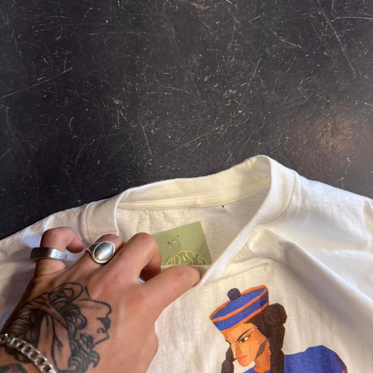 Vintage 90s Sega Virtua Fighter Blue Pai Chan Tee - M