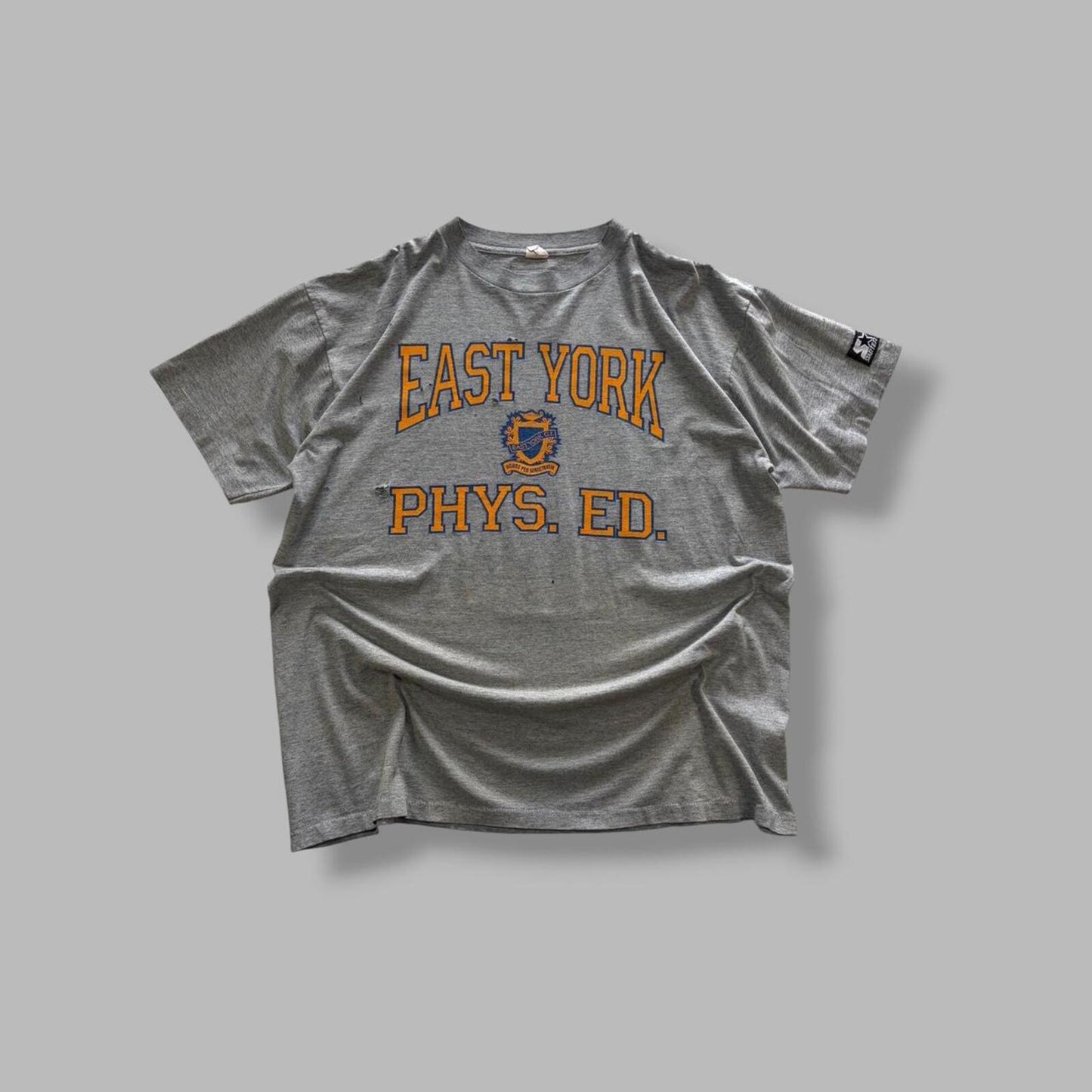 90s Distressed Starter East York PHYS.ED. Tee - XL