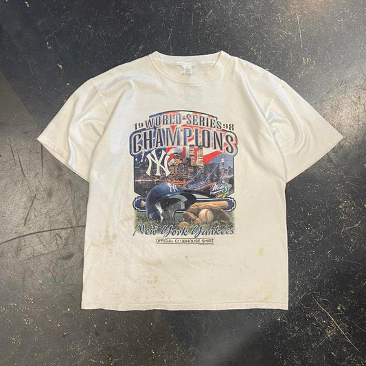 Vintage 1998 Starter New York Yankees Championship Tee - XL