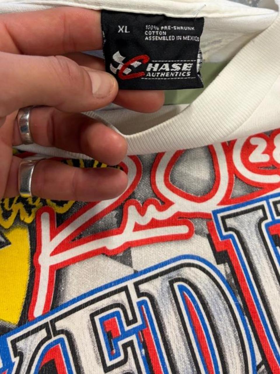 Vintage Ricky Mud NASCAR AOP Tee - XL
