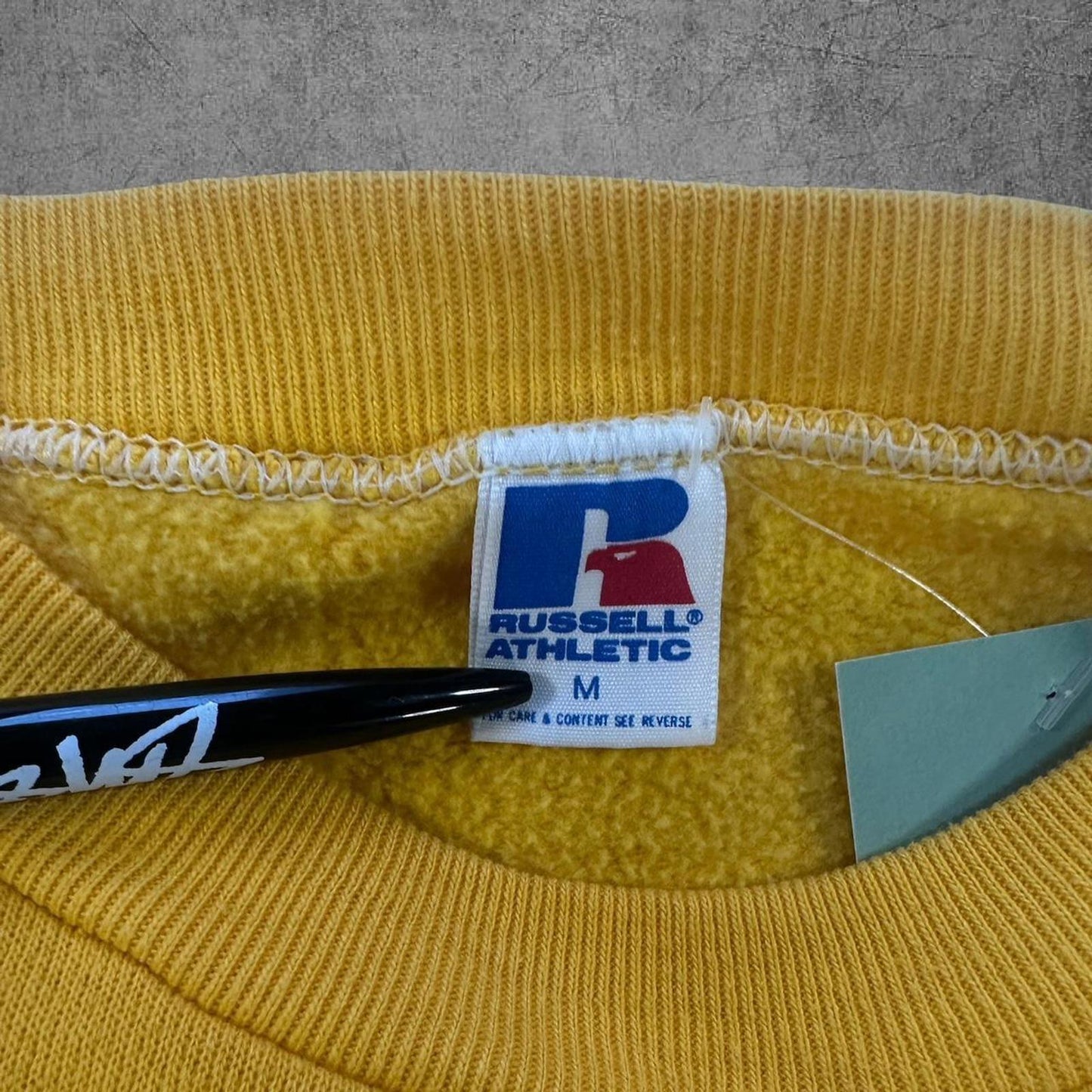 80s Russell Athletic Michigan University Crewneck - M