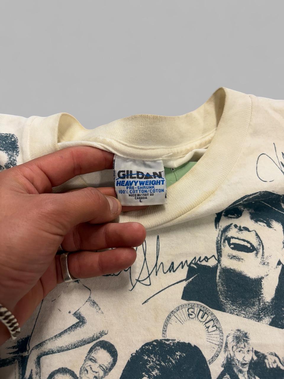 Vintage 90s Rock History AOP Tee - L