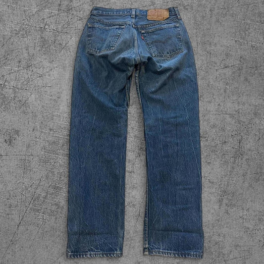 Vintage Levi 501xx Raw Selvedge Denim - 29