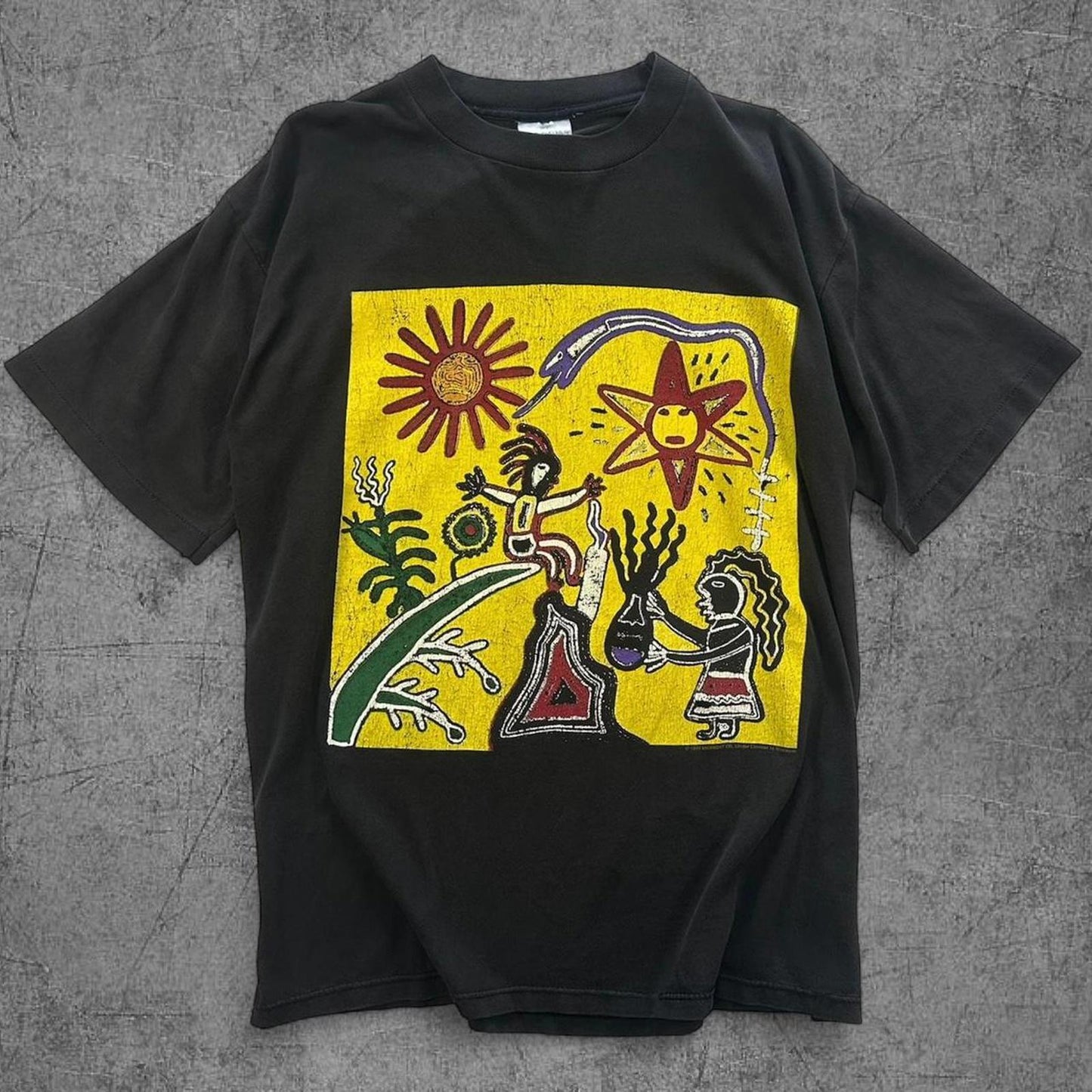 Vintage 1993 Midnight Oil Tour Tee - L