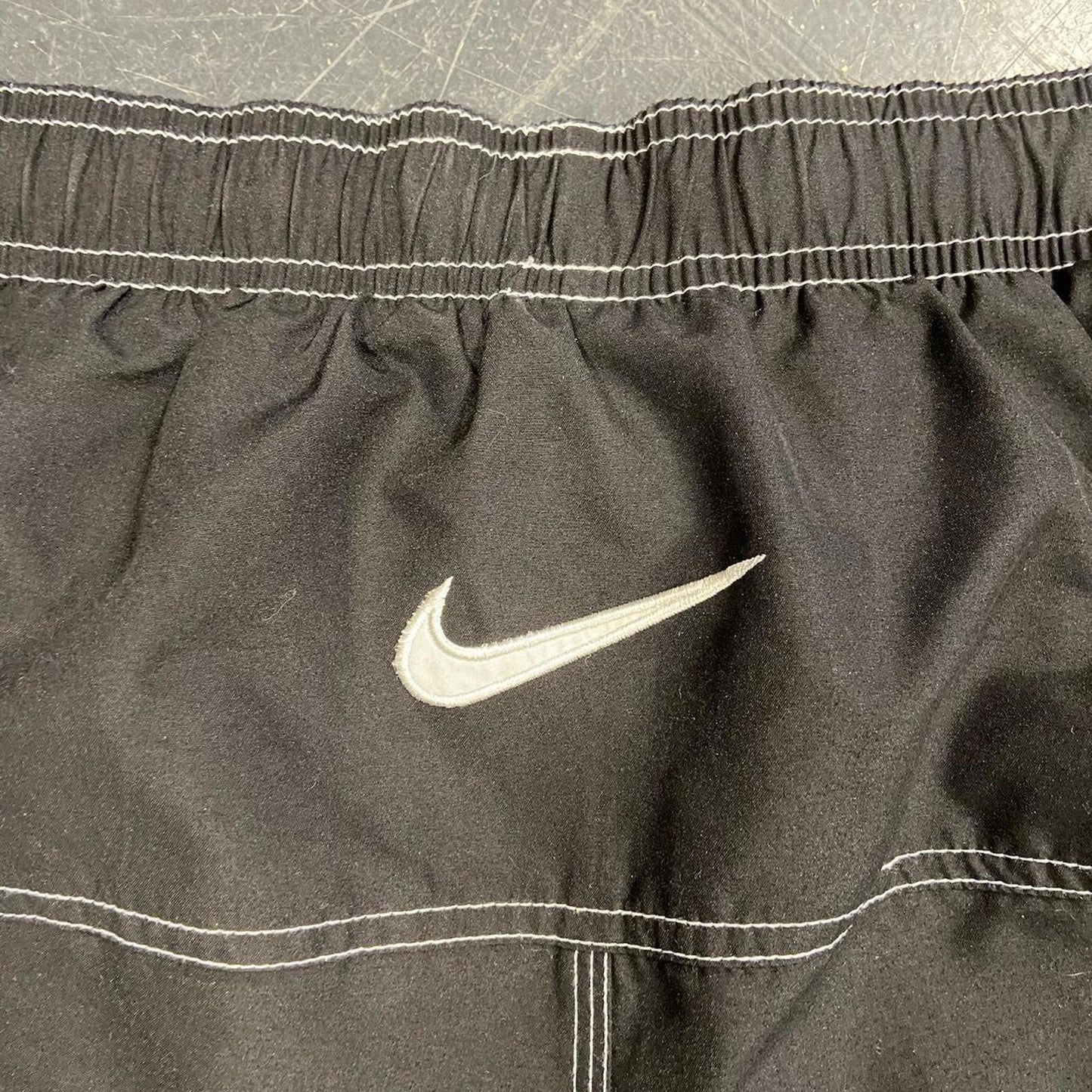 Vintage Black Nike Board Shorts - XXL