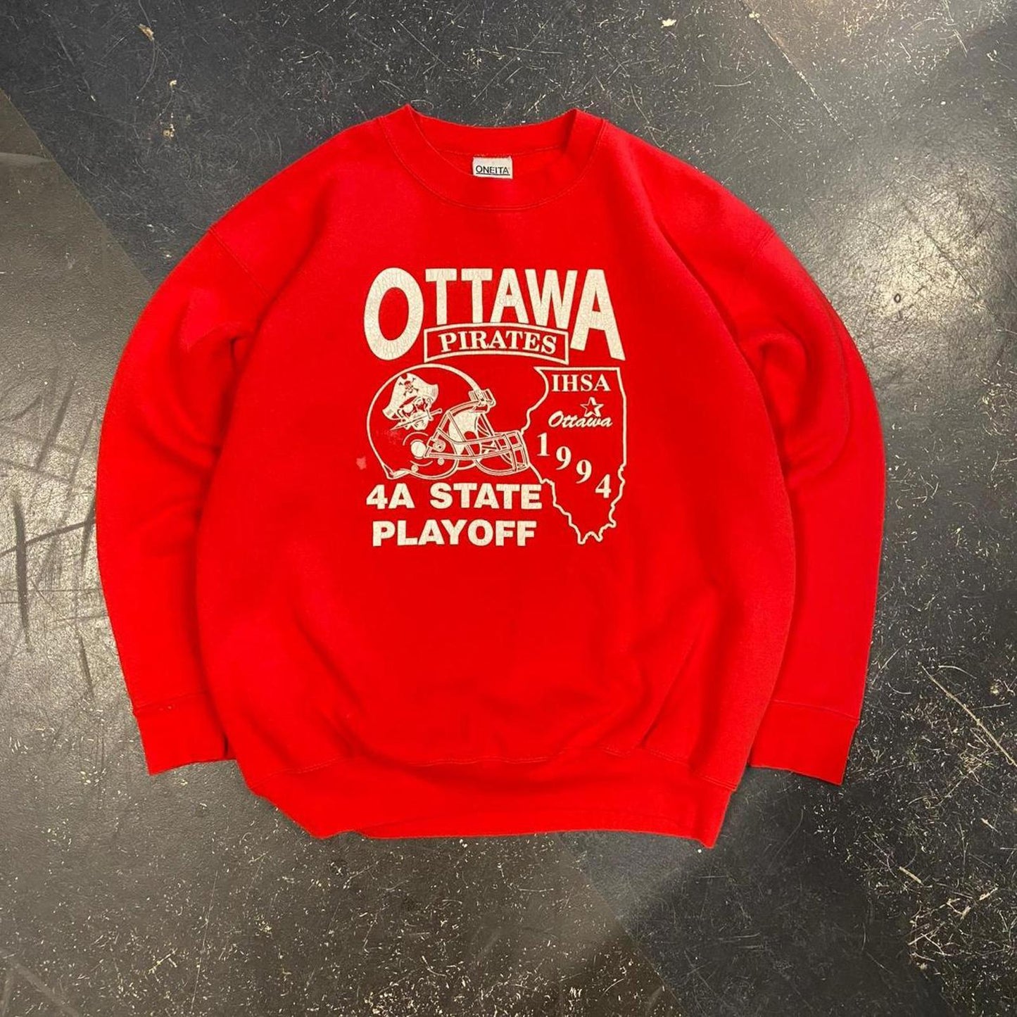 Vintage 90s Ottawa Pirates Crewneck - XL