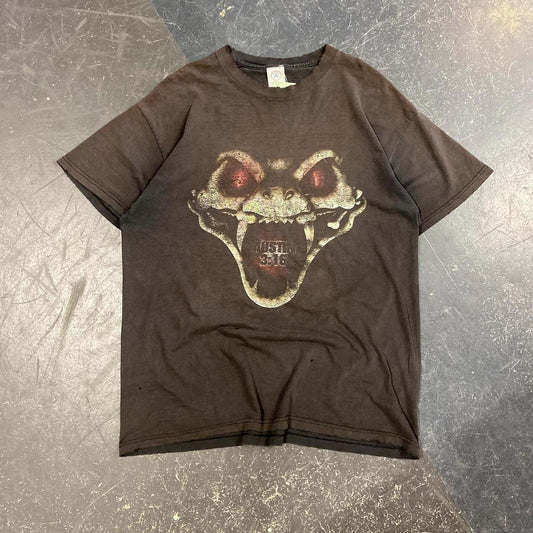 1996 Distressed Faded Stone Cold Steve Austin WWF Tee - L