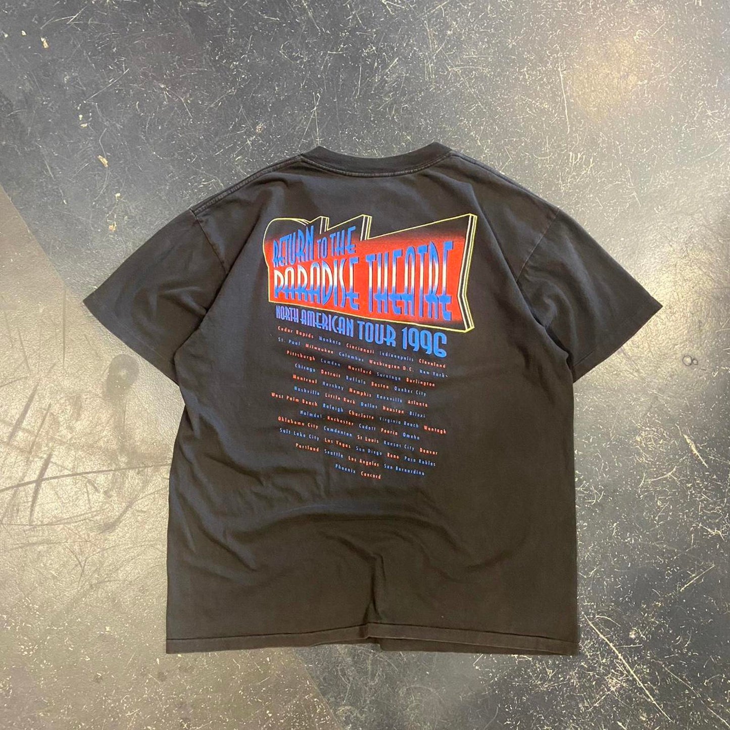 Vintage 1996 Styx Paradise Theatre Tour Tee- XL