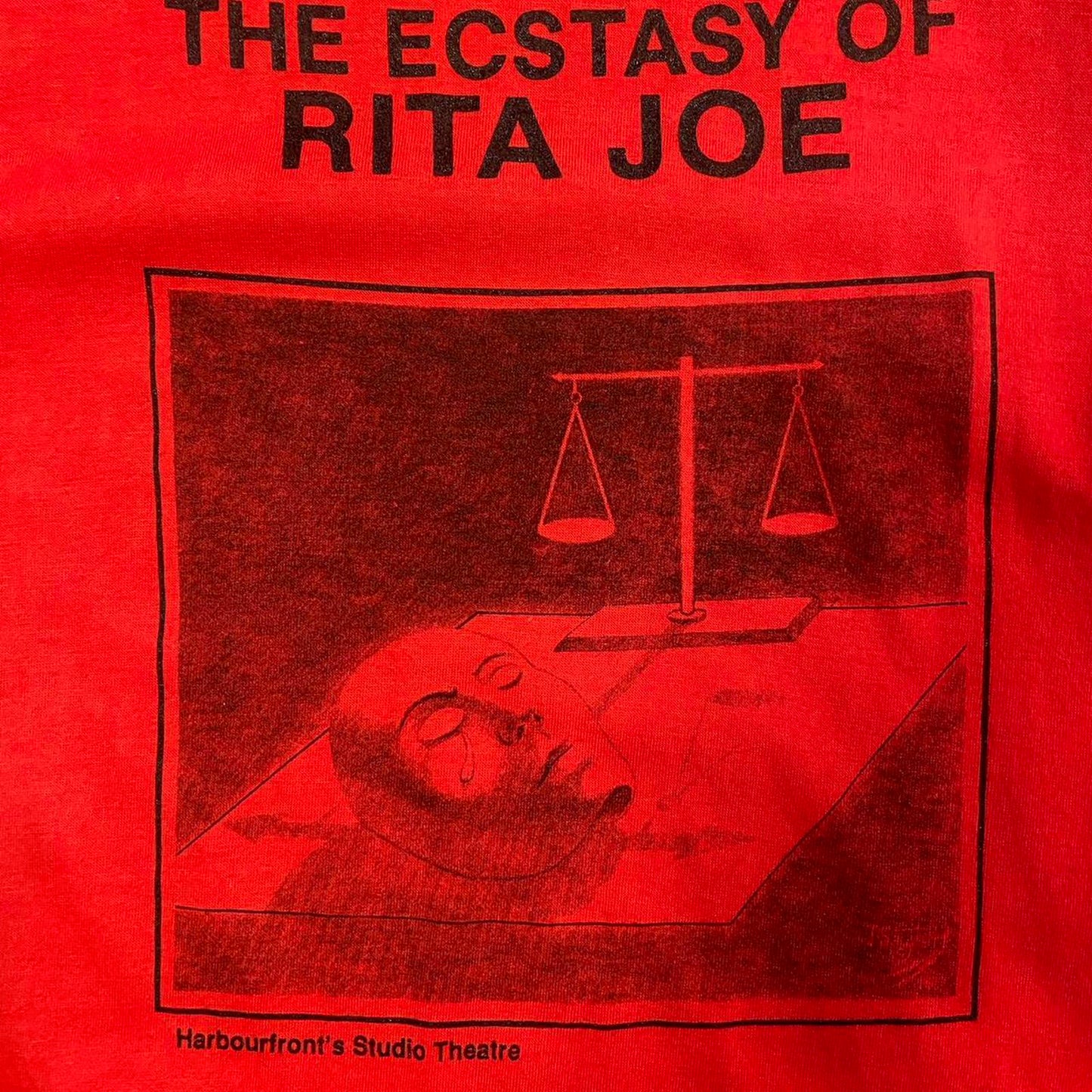 1980s The Ecstasy of Rita Joe Art Tee - M