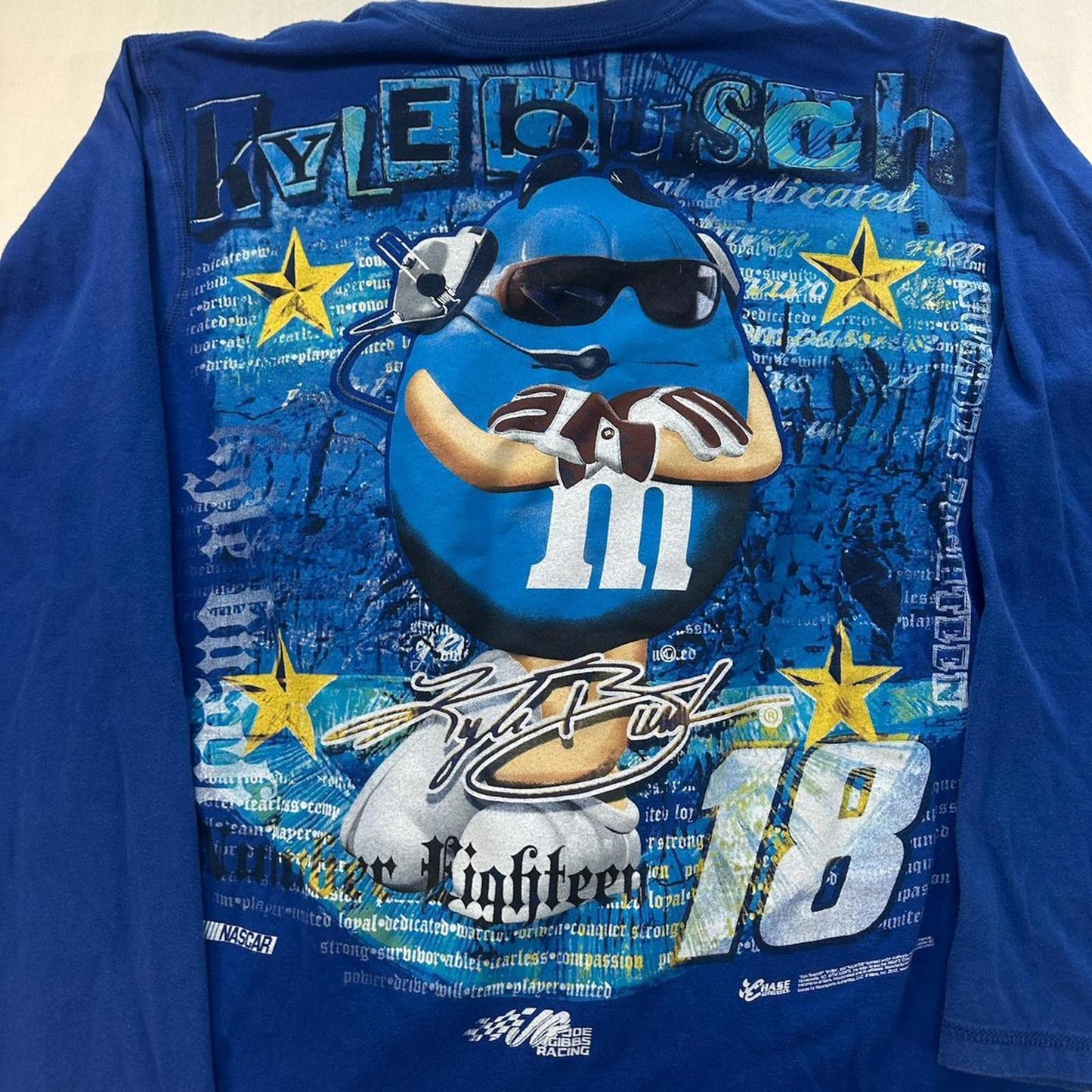 M&M Nascar Racing Long Sleeve - L