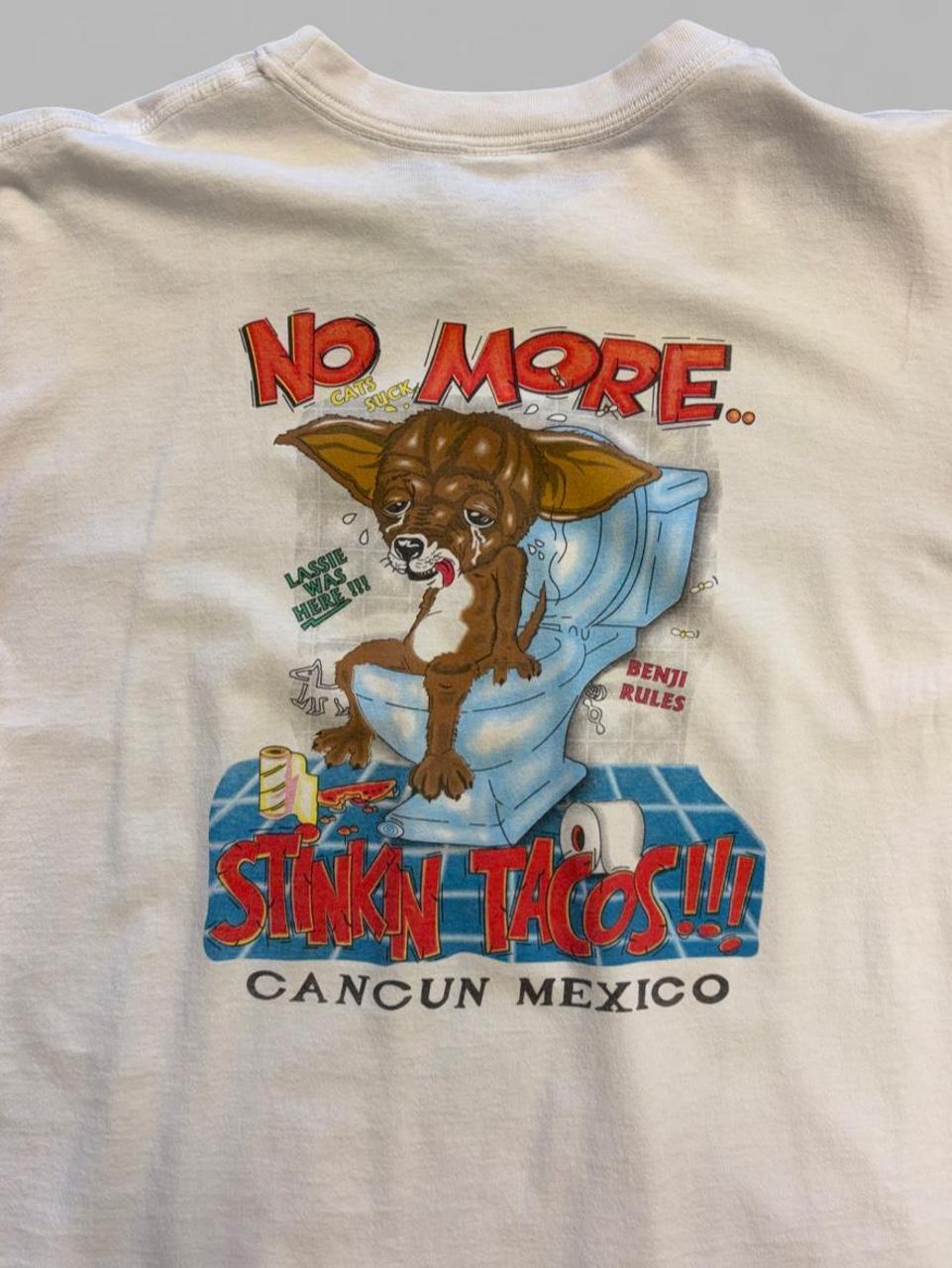 Vintage Taco Bell Dog ‘No More Stinkin Tacos’ Tee - XL