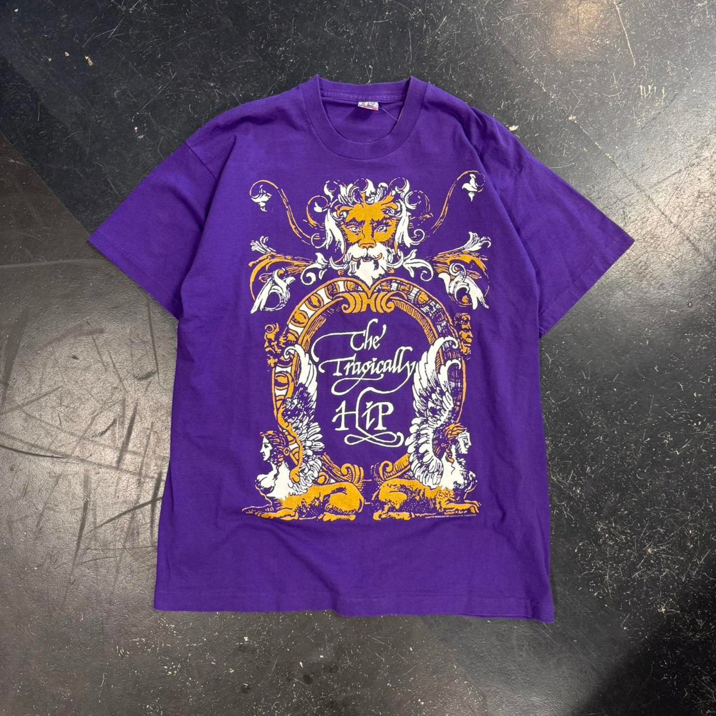 Vintage 1994 The Tragically Hip World Tour Tee - XL