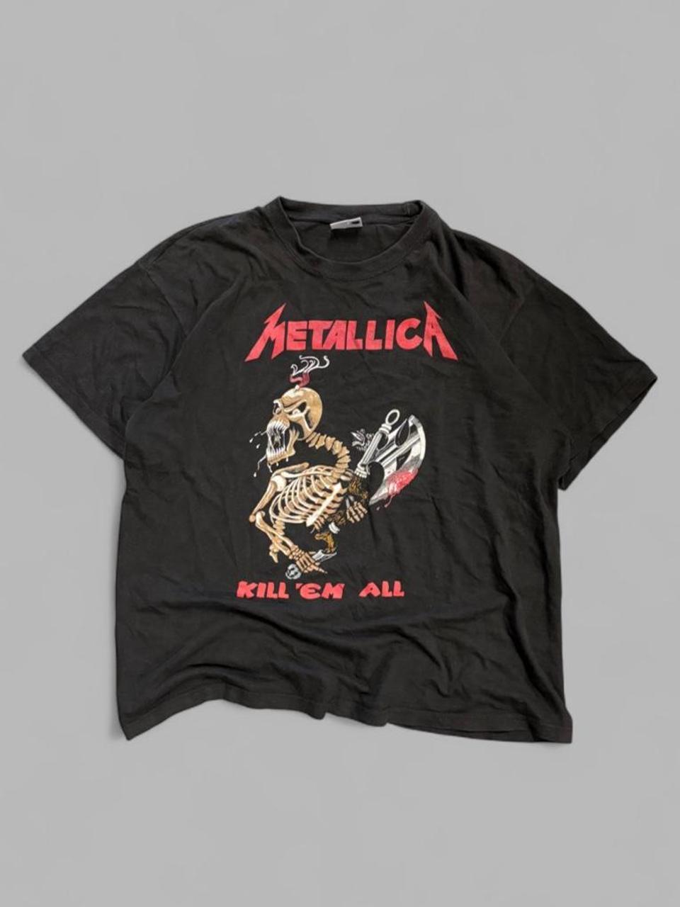 Vintage 1995 Euro Metallica “Kill ‘Em All” Band Tee - XL