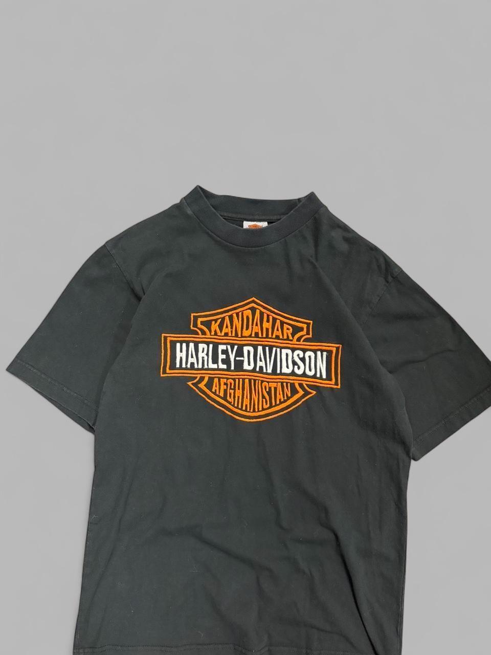 Vintage Afghanistan Harley Davidson Tee - M