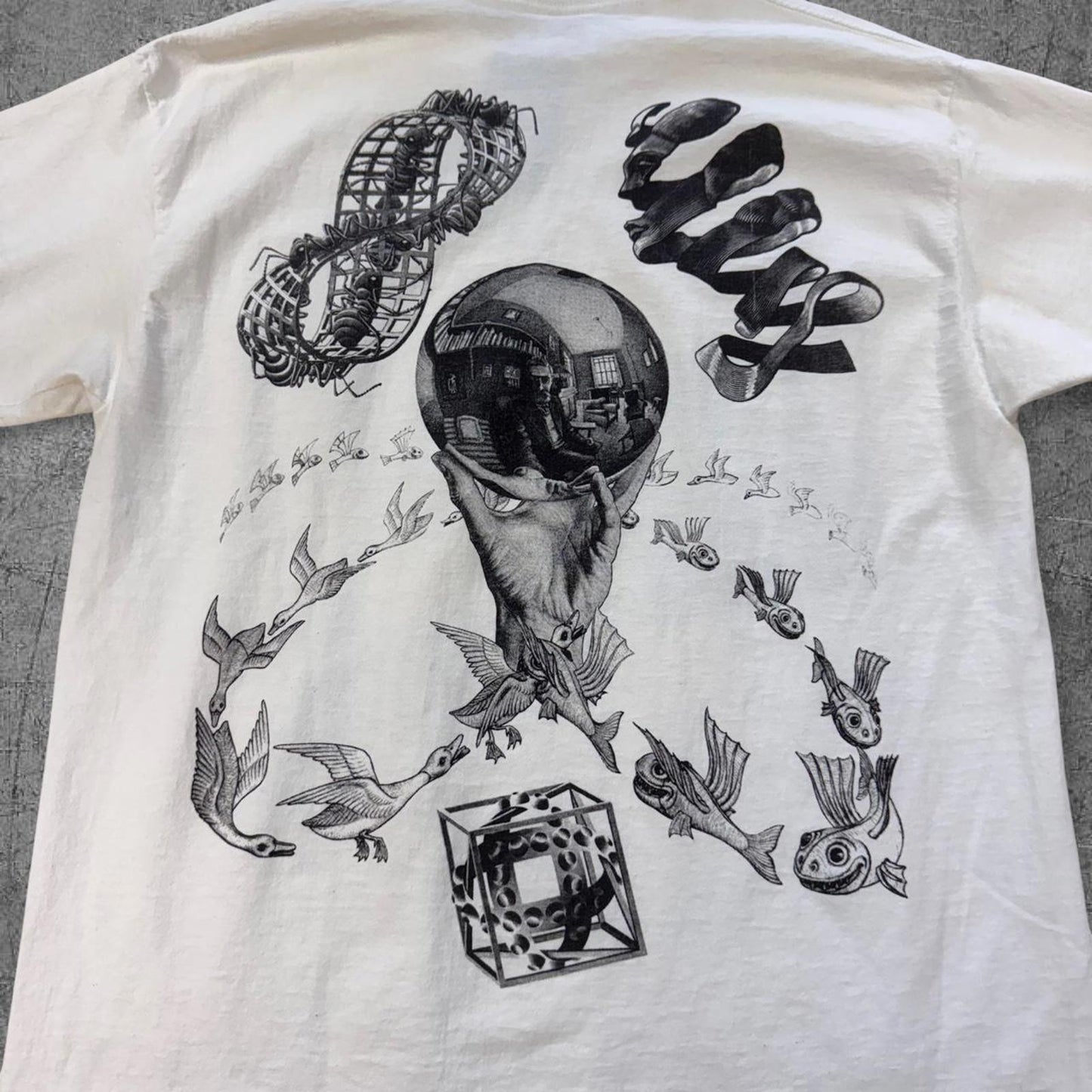 1991 MC Escher Andazia International Art Tee - XL