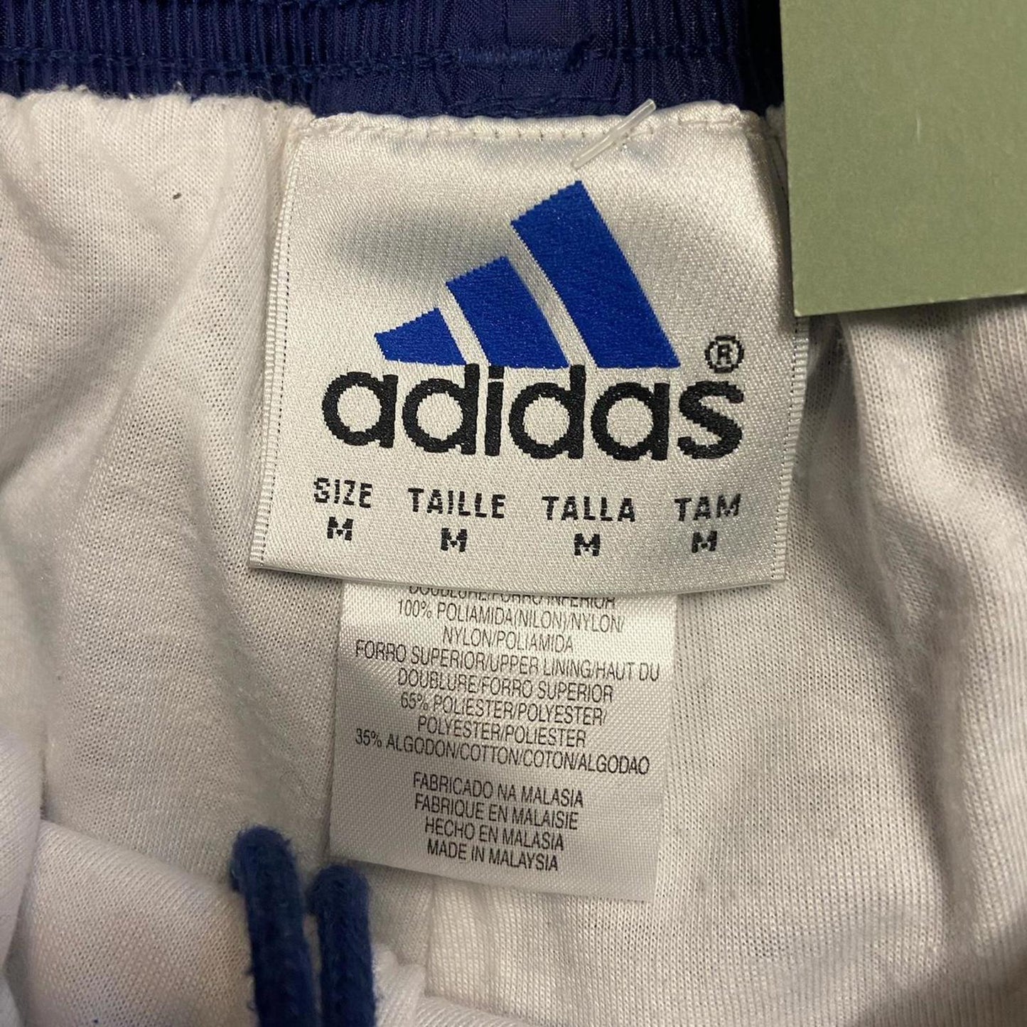 Vintage Navy Adidas Track Pants - M