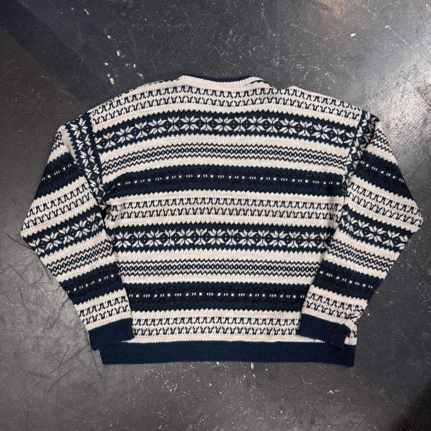 90s Jordache Grandpa Knit - XL