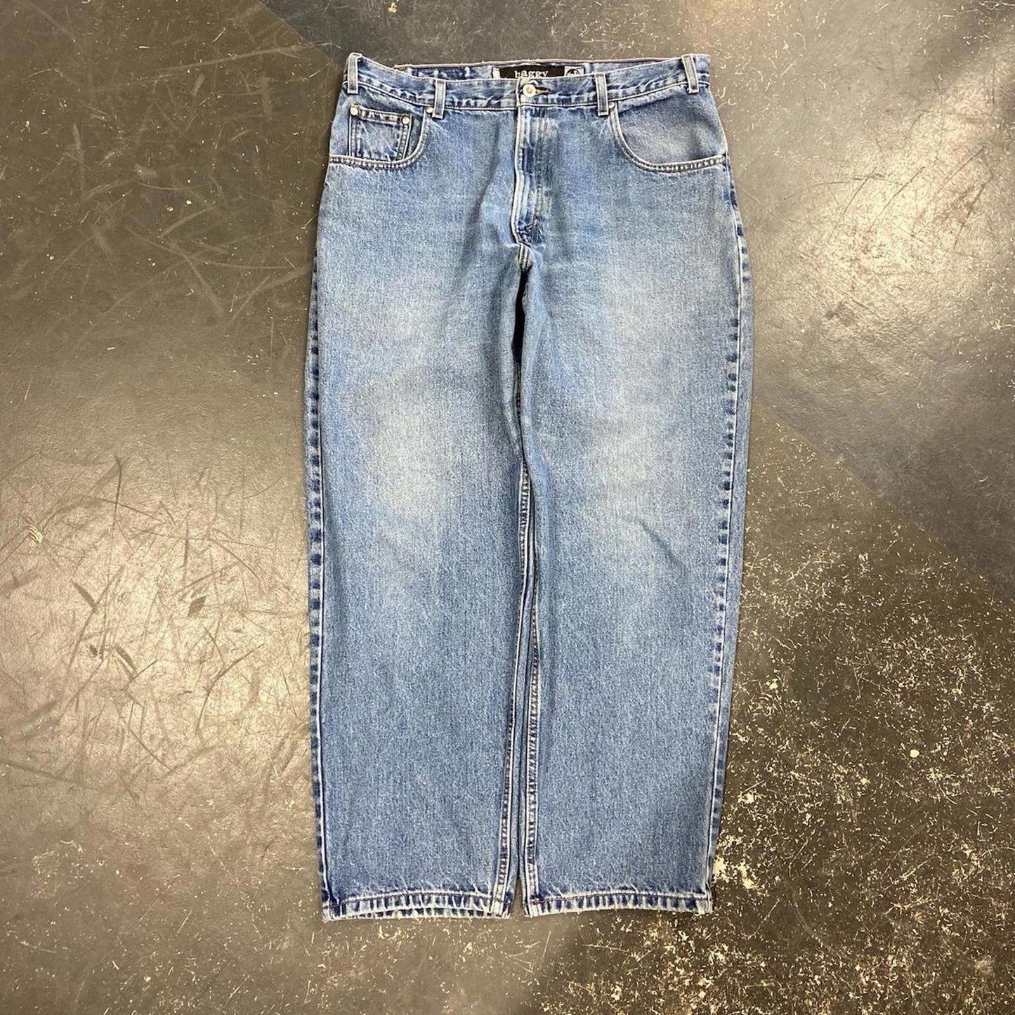 Vintage 90s Levi Baggy Silver Tab Jeans - 36