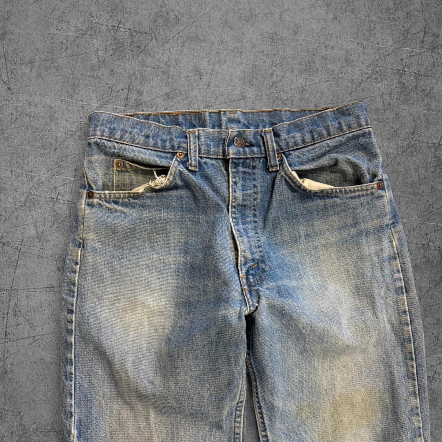 Vintage 1981 Levi 207 Orange Tabs - 32