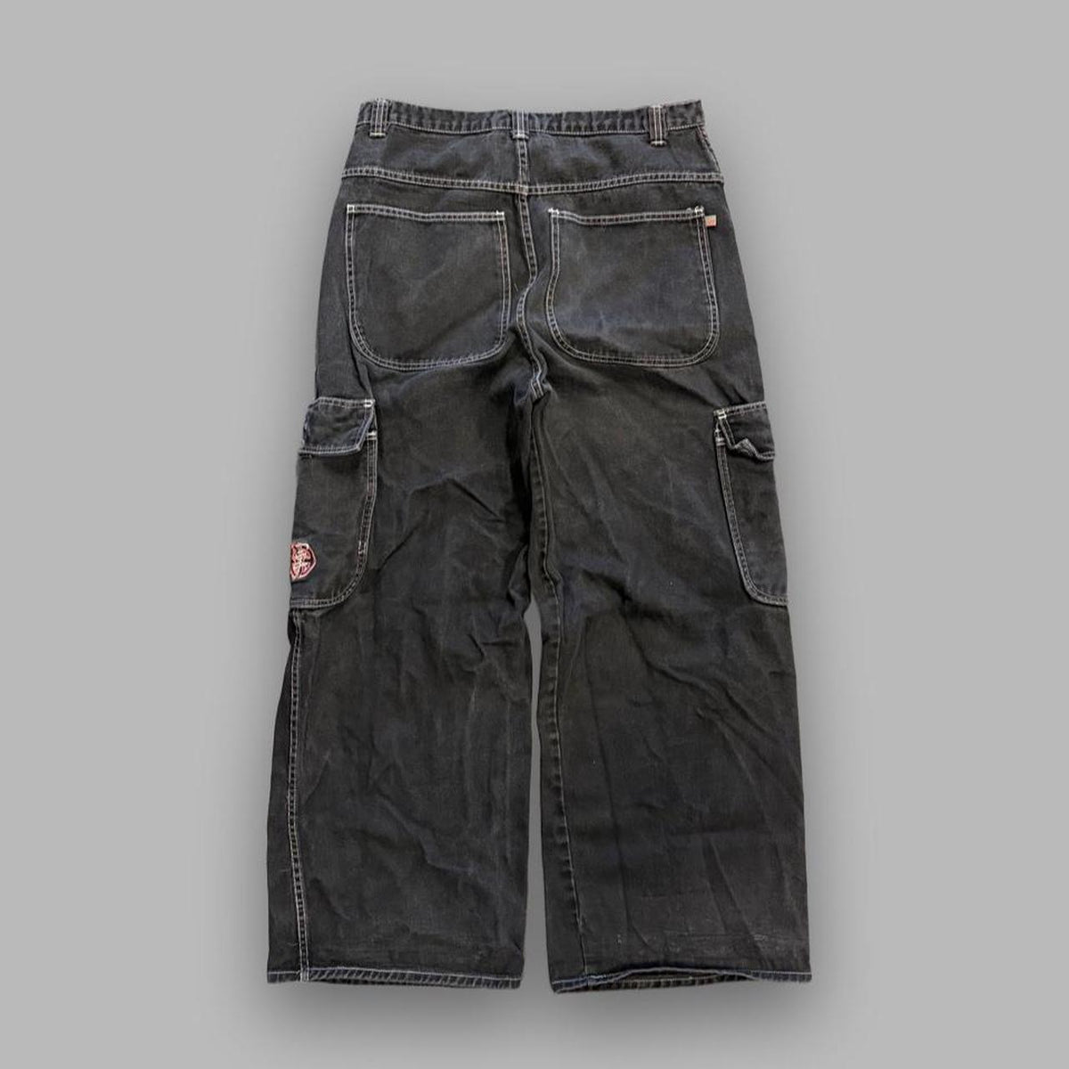 Vintage Y2K Breakdown Super Baggy Jnco Style Cargo Jeans - 34