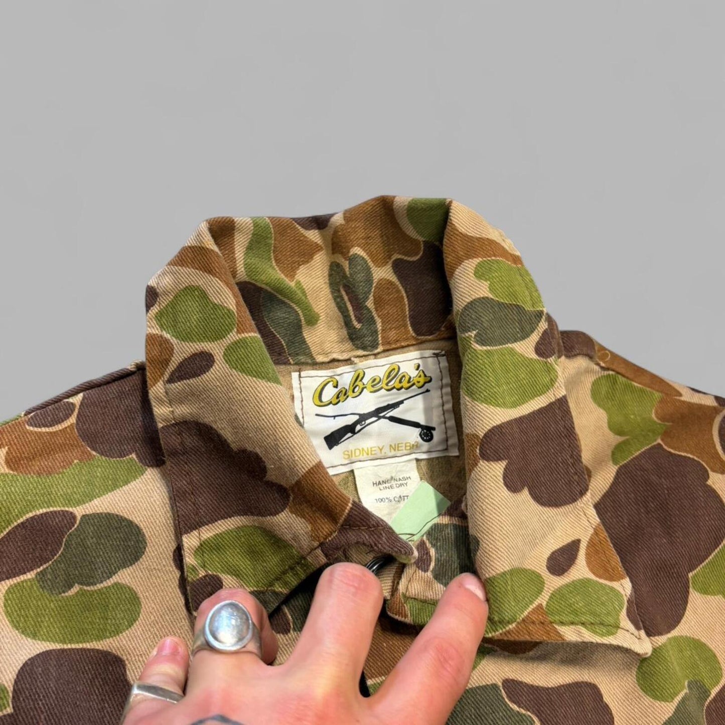 1970s Cabela’s Duck Camo Coveralls - M
