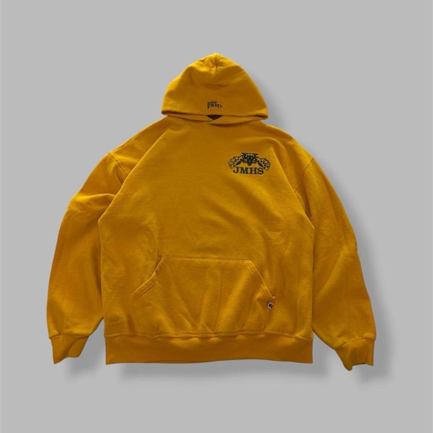 Vintage Yellow Russell Athletic hoodie - XL