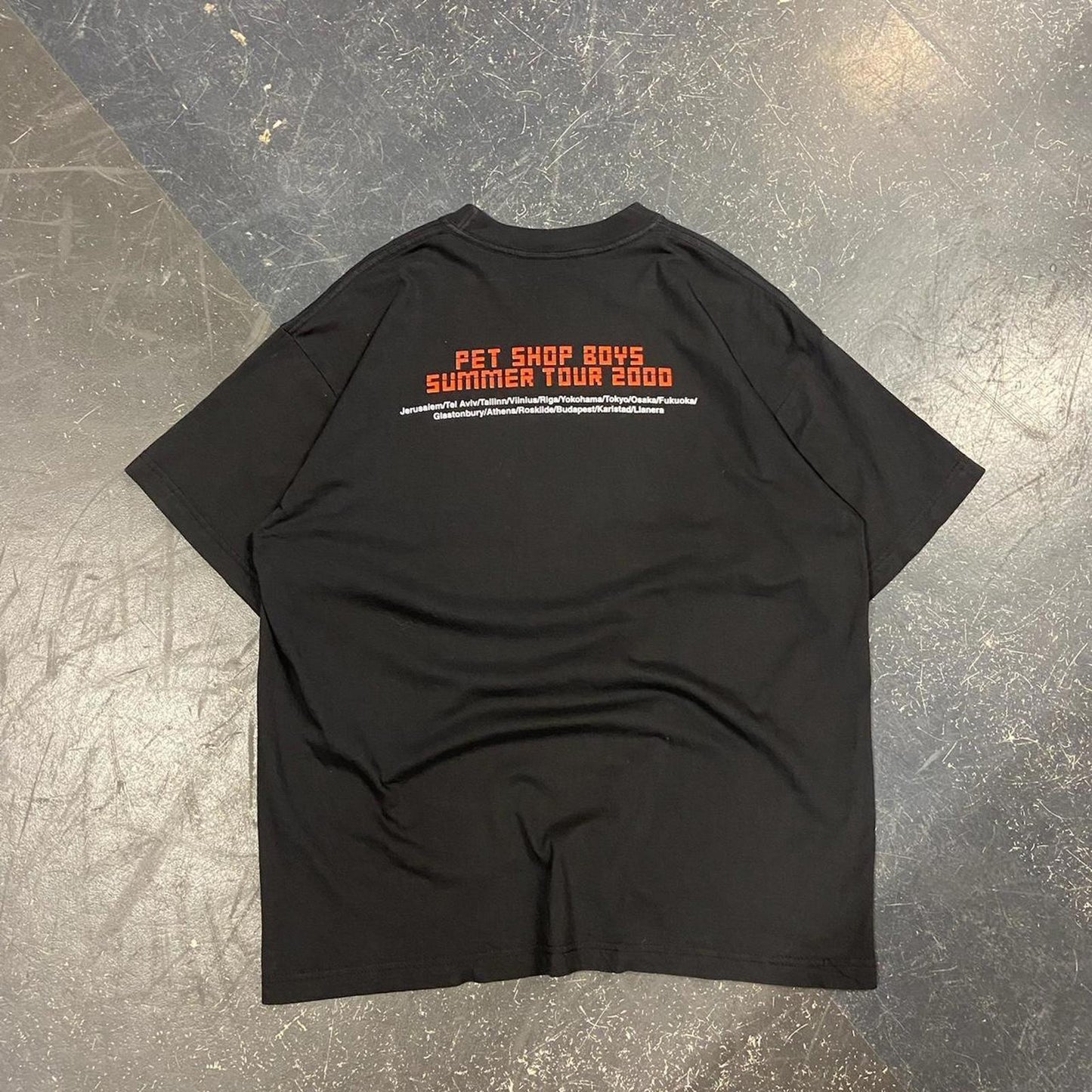 1999/2000 Pet Shop Boys Tour Tee - L
