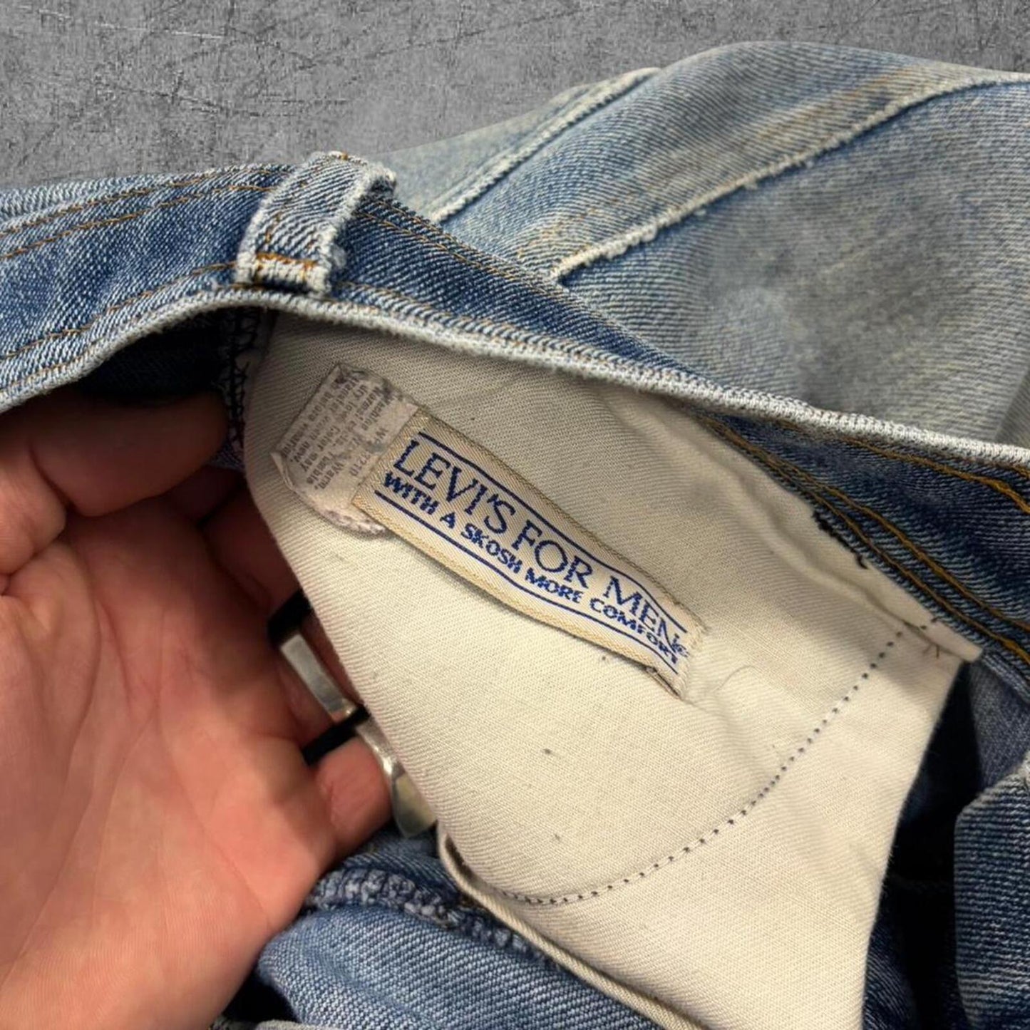 Vintage 1979 Levi 207 Orange Tab Bootcut Jeans - 33