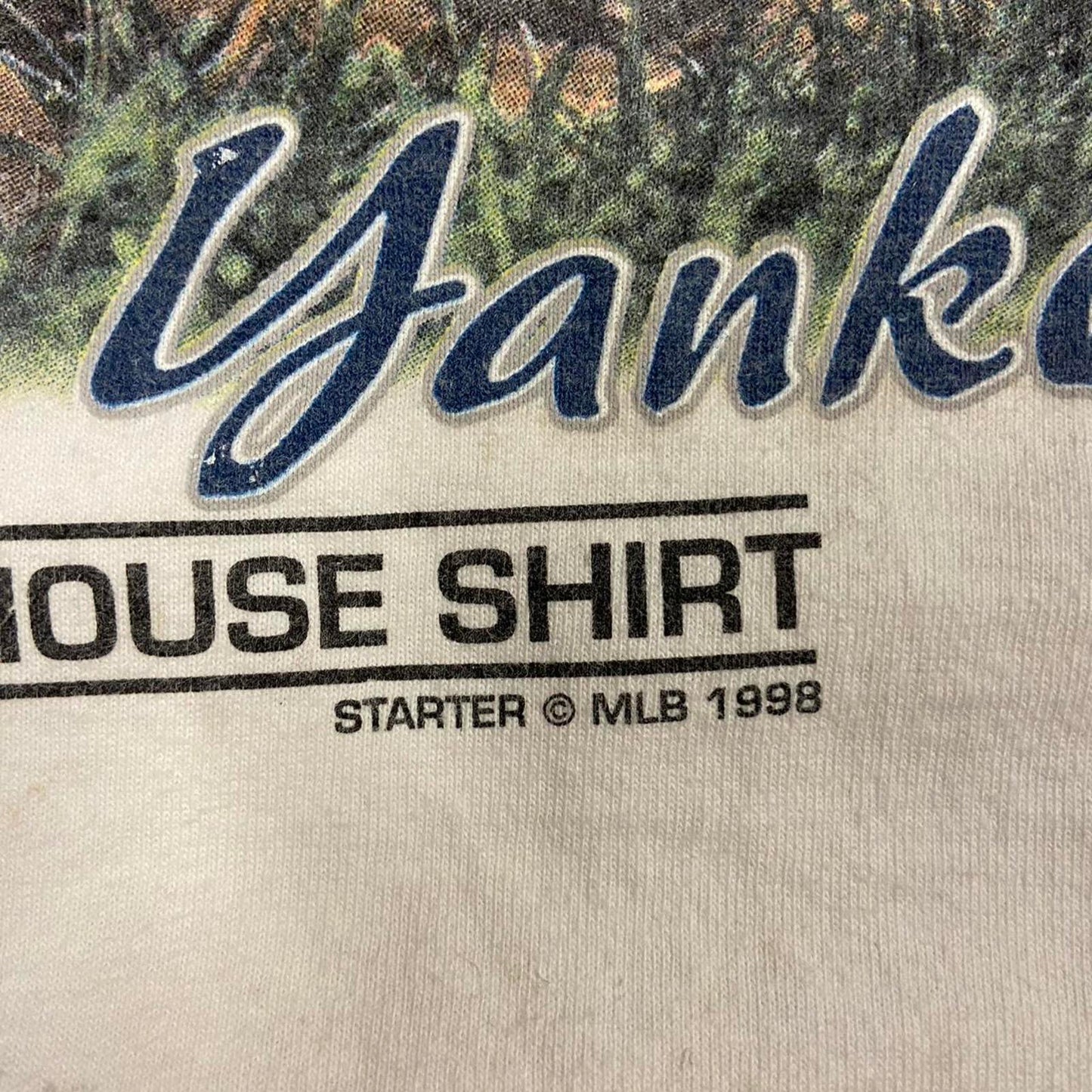 Vintage 1998 Starter New York Yankees Championship Tee - XL