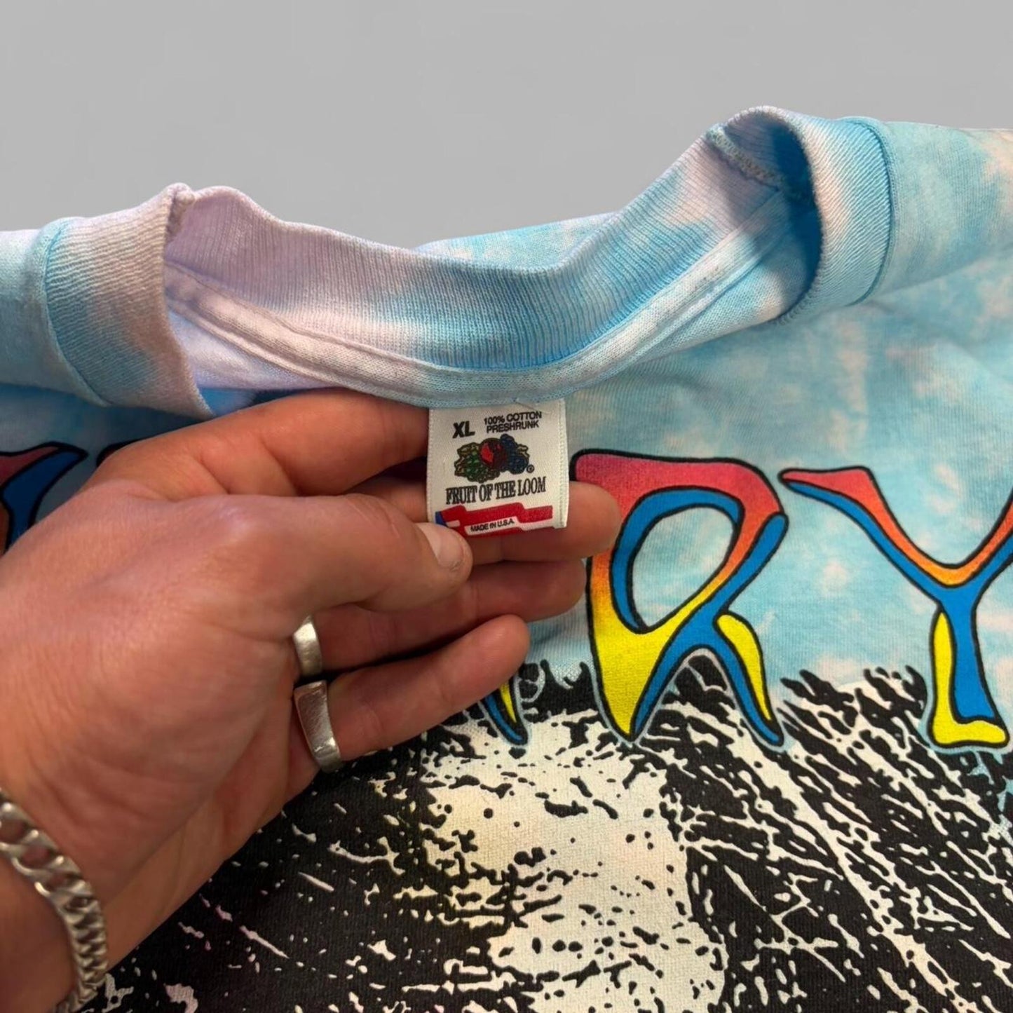 Vintage 1991 Jerry Garcia Grateful Dead Tie Dye Tee - XL