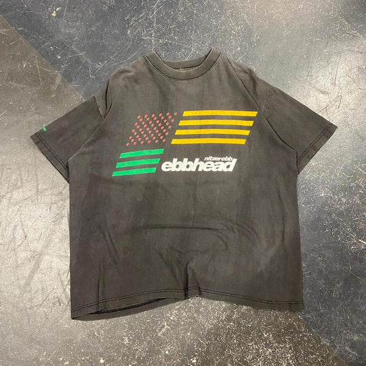 1991 Faded Nitzerebb Ebbhead Euro Tour Tee - XL