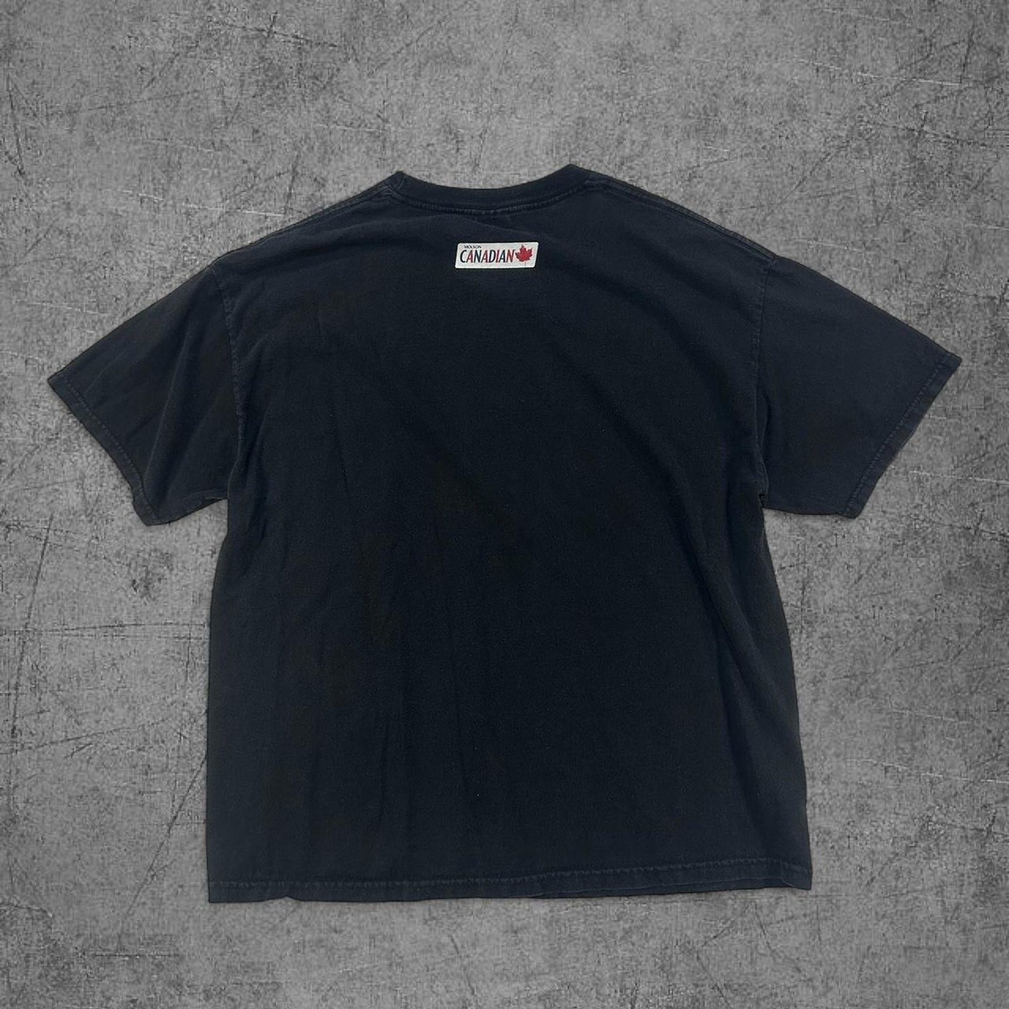 Vintage Molson Canada Beer Humour Tee - XL