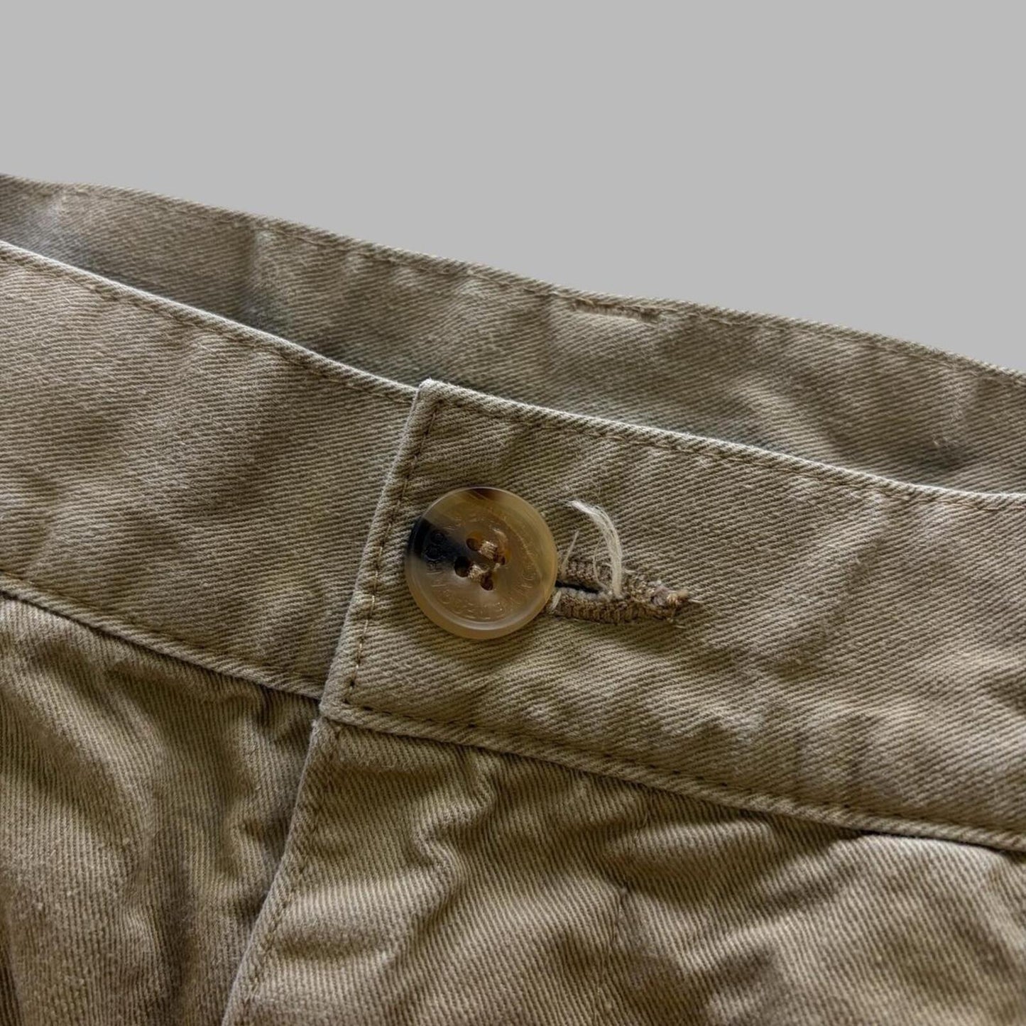 Comme des Garçons Homme khaki trousers - 32