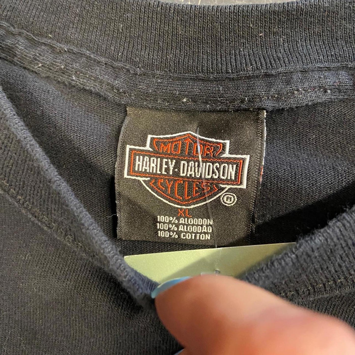 Vintage Harley Davidson Cancun Skull Tee - XL