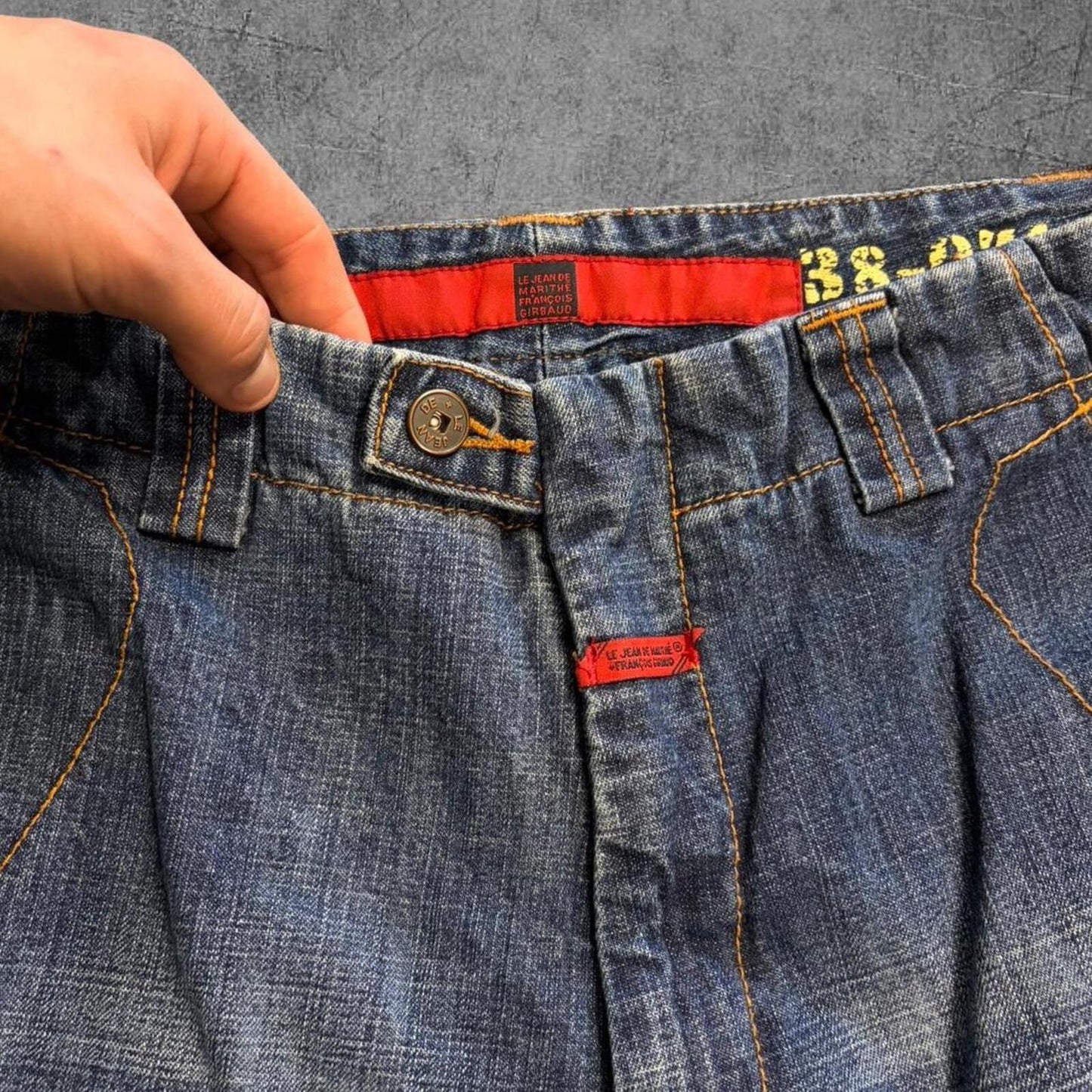 Y2K Marithé & Francois Girbaud Baggy Strap Jeans - 32