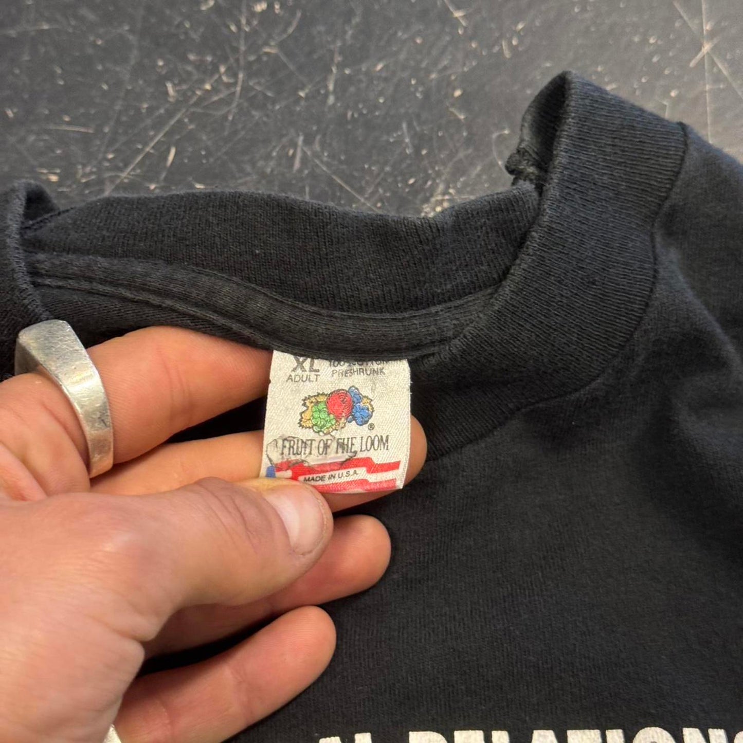 90s Martin Luther King Mansfield University Tee - XL