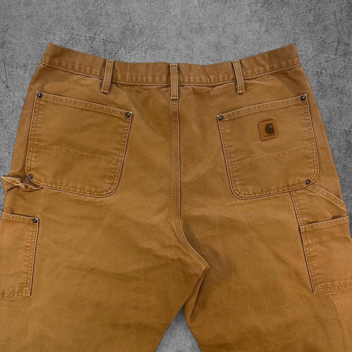 Vintage Tan Carhartt Double Knees - 38