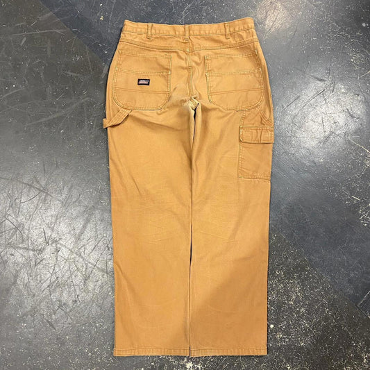 Tan Dickies Cargo Pants - 36