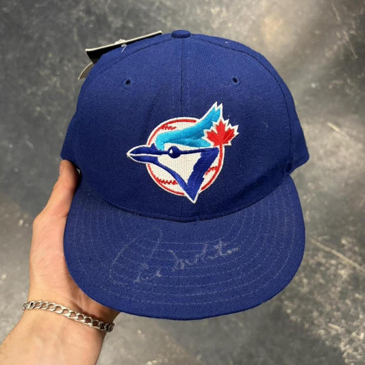 90s Deadstock Toronto Blue Jays Wool Autographed Fitted - 7