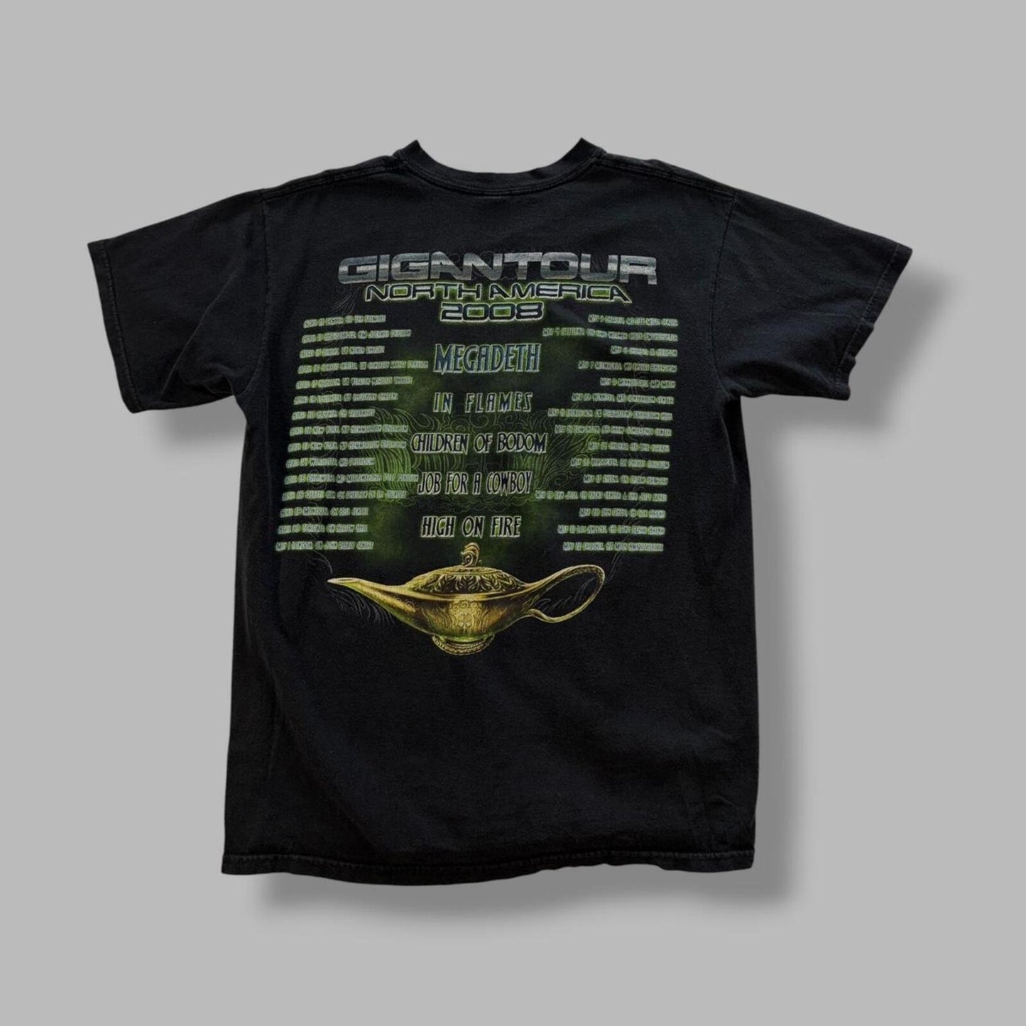 2008 Gigantour Metal Tour Tee - L