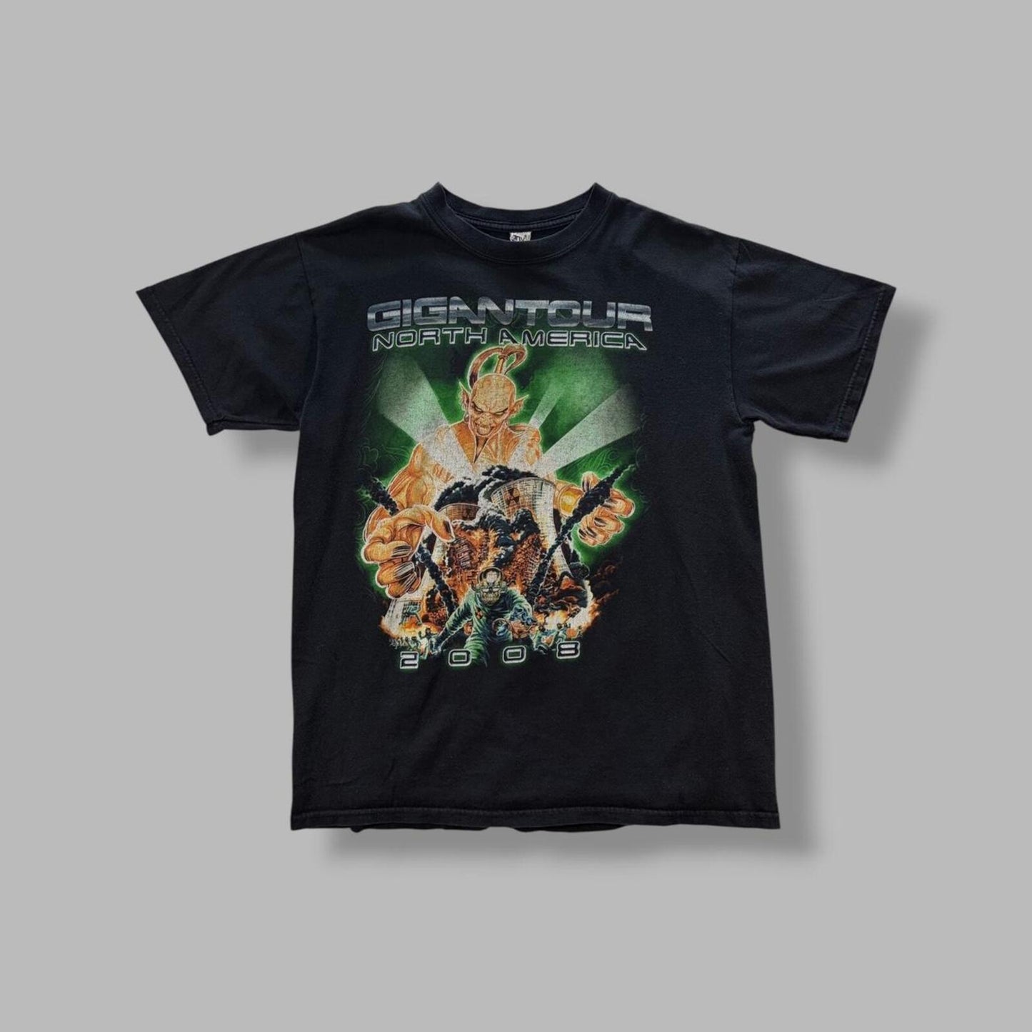 2008 Gigantour Metal Tour Tee - L