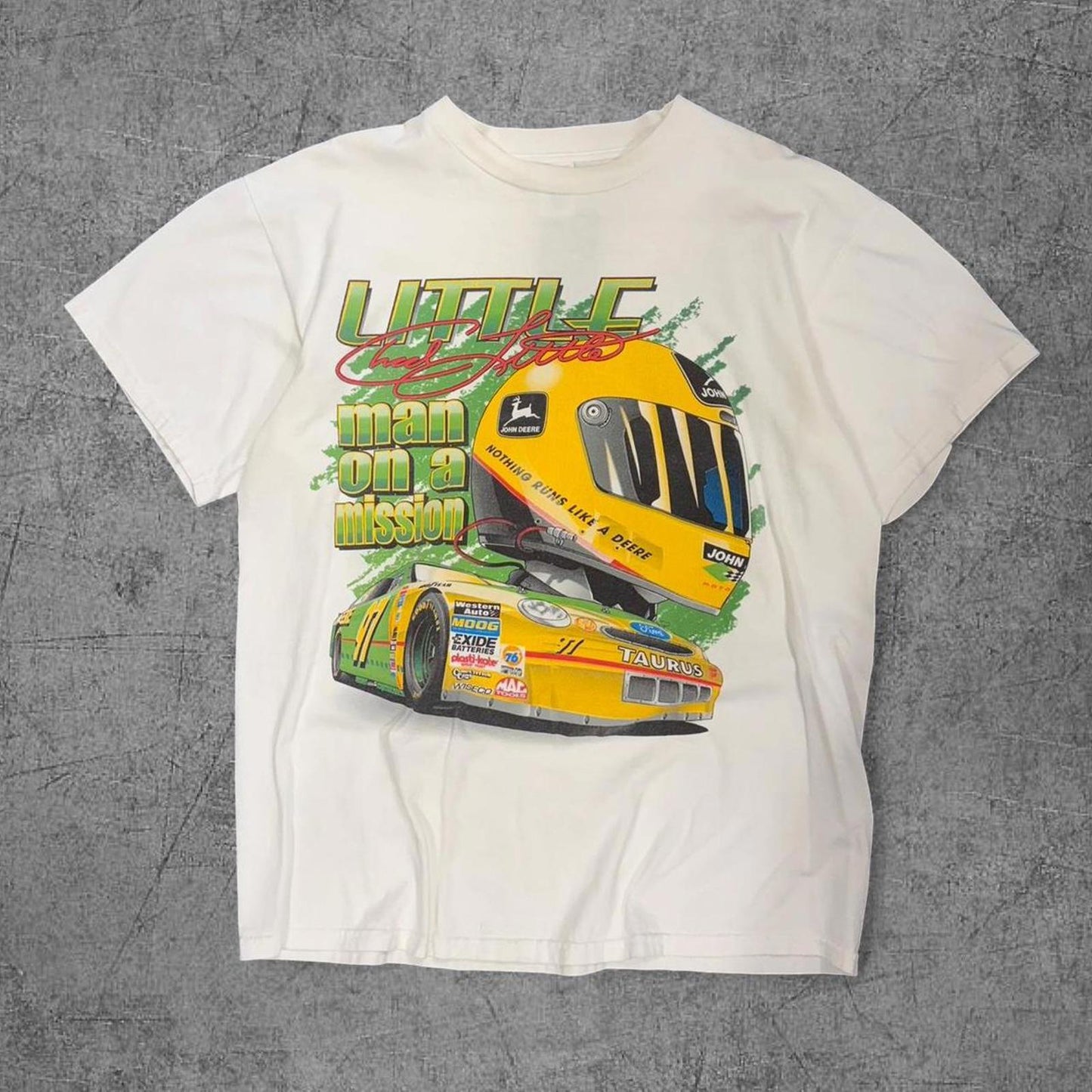 1998 Chad Little Nascar John Deer Tee - L