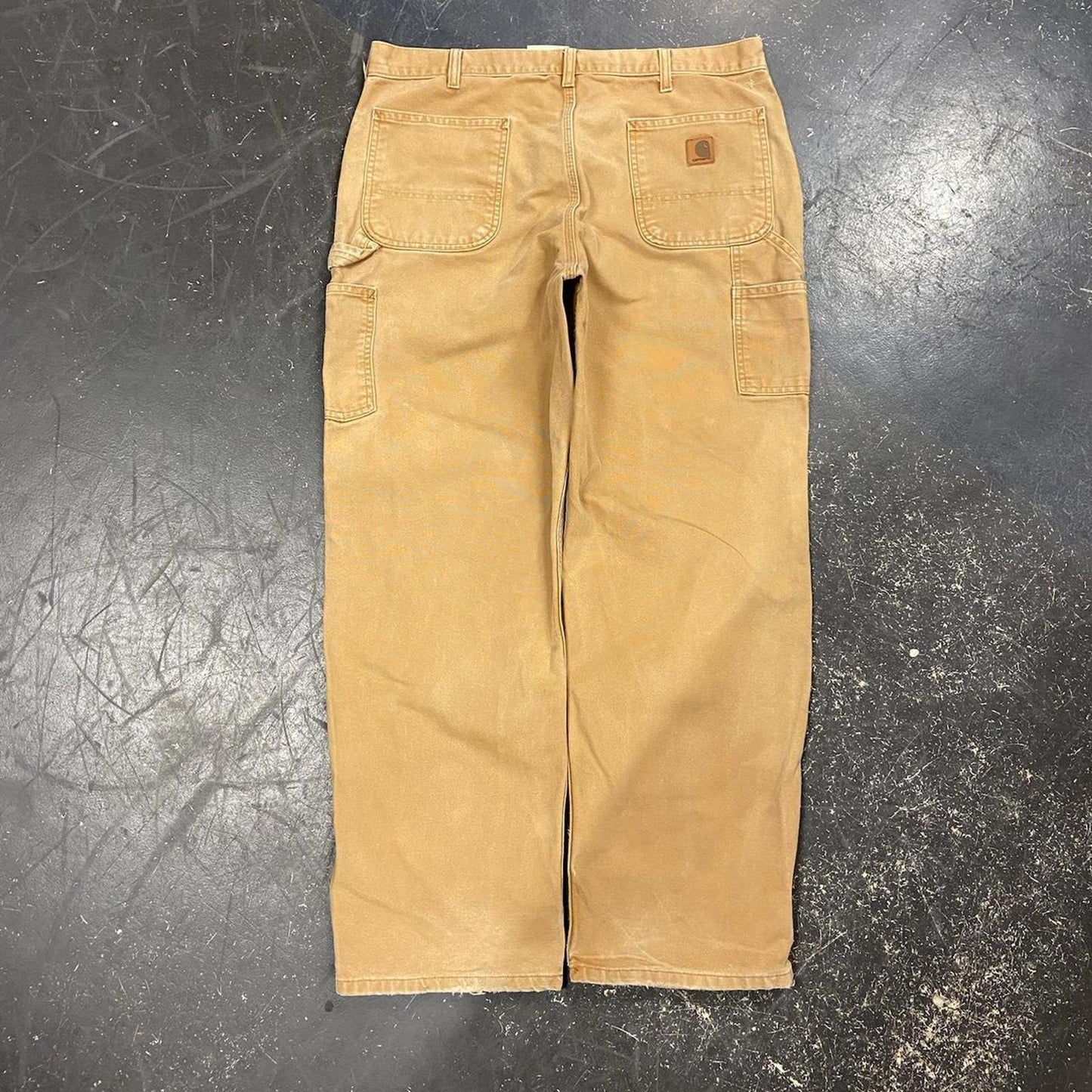 Tan Carhartt Dungarees - 38