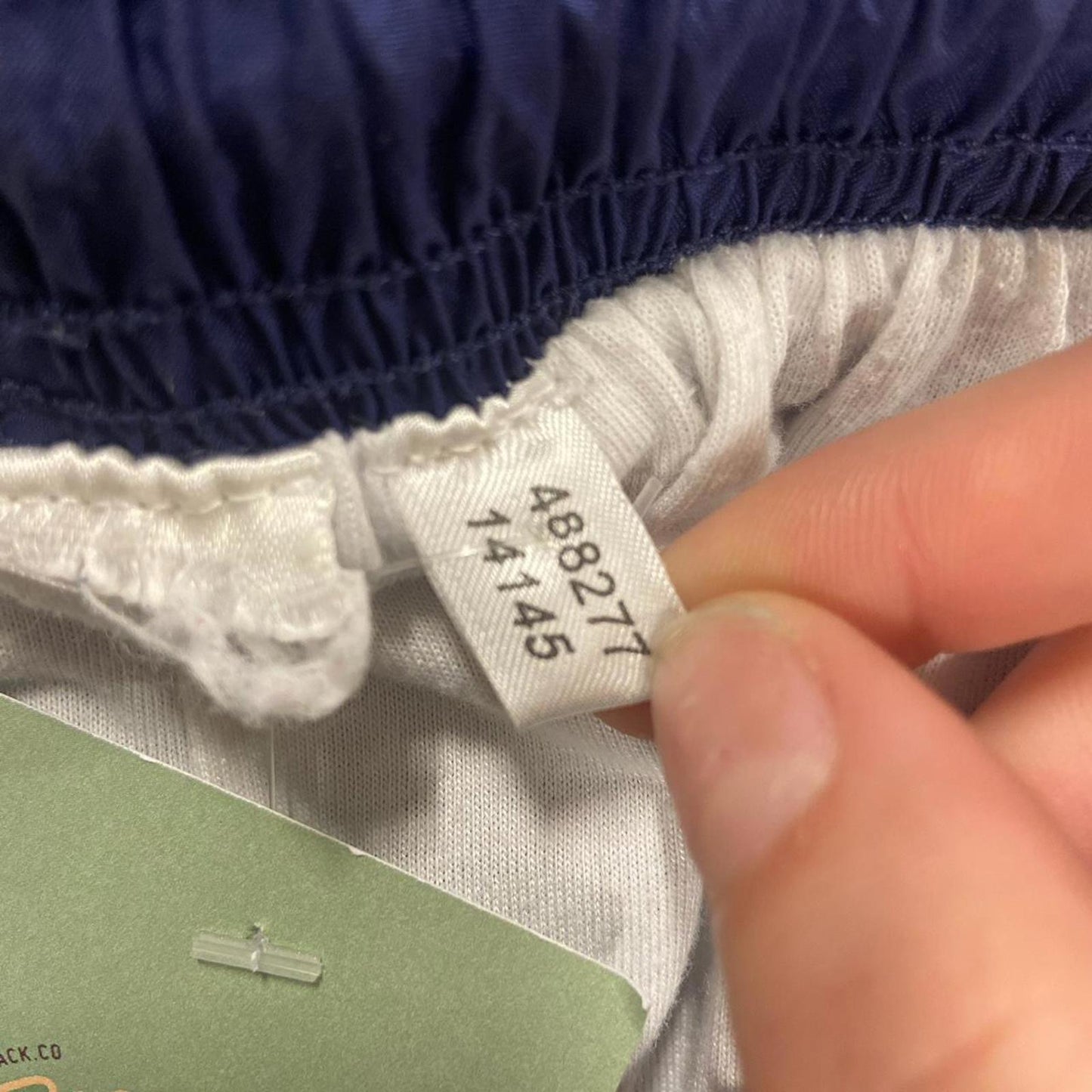 Vintage Navy Adidas Track Pants - M