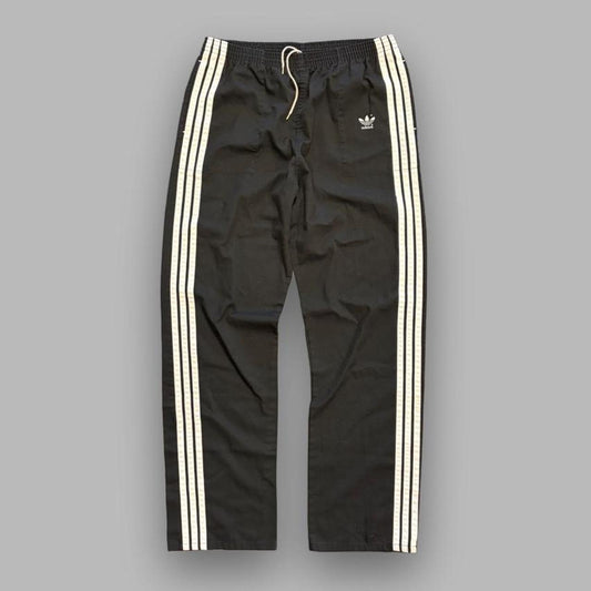 Vintage 80s Adidas Cotton Blend Wide Leg Track Pants - L