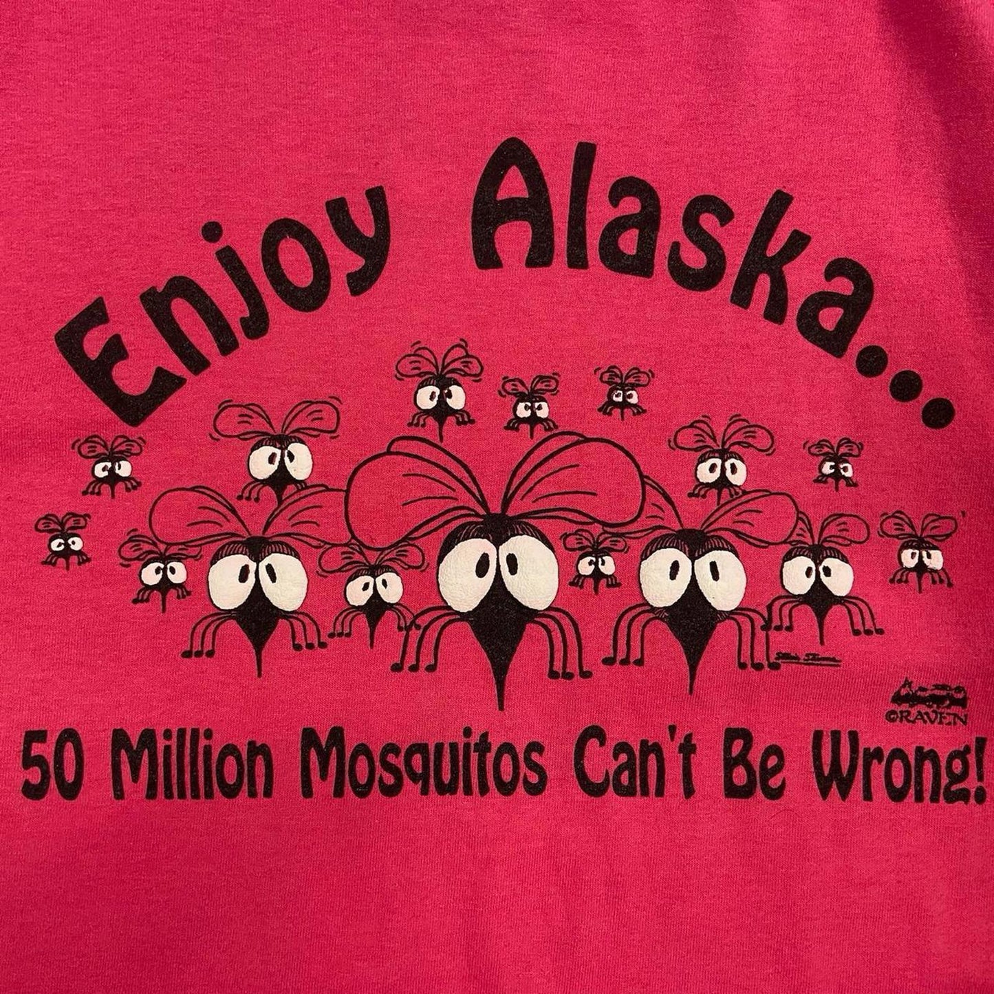 90s Alaska Mosquito Tee - XL