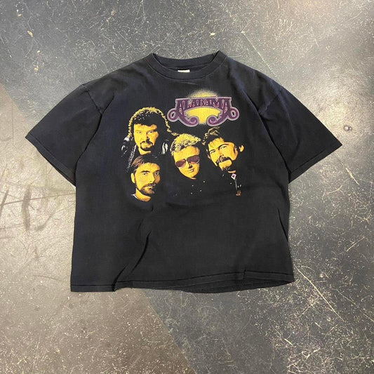 Vintage 1992 Alabama Country Band Tee - XL