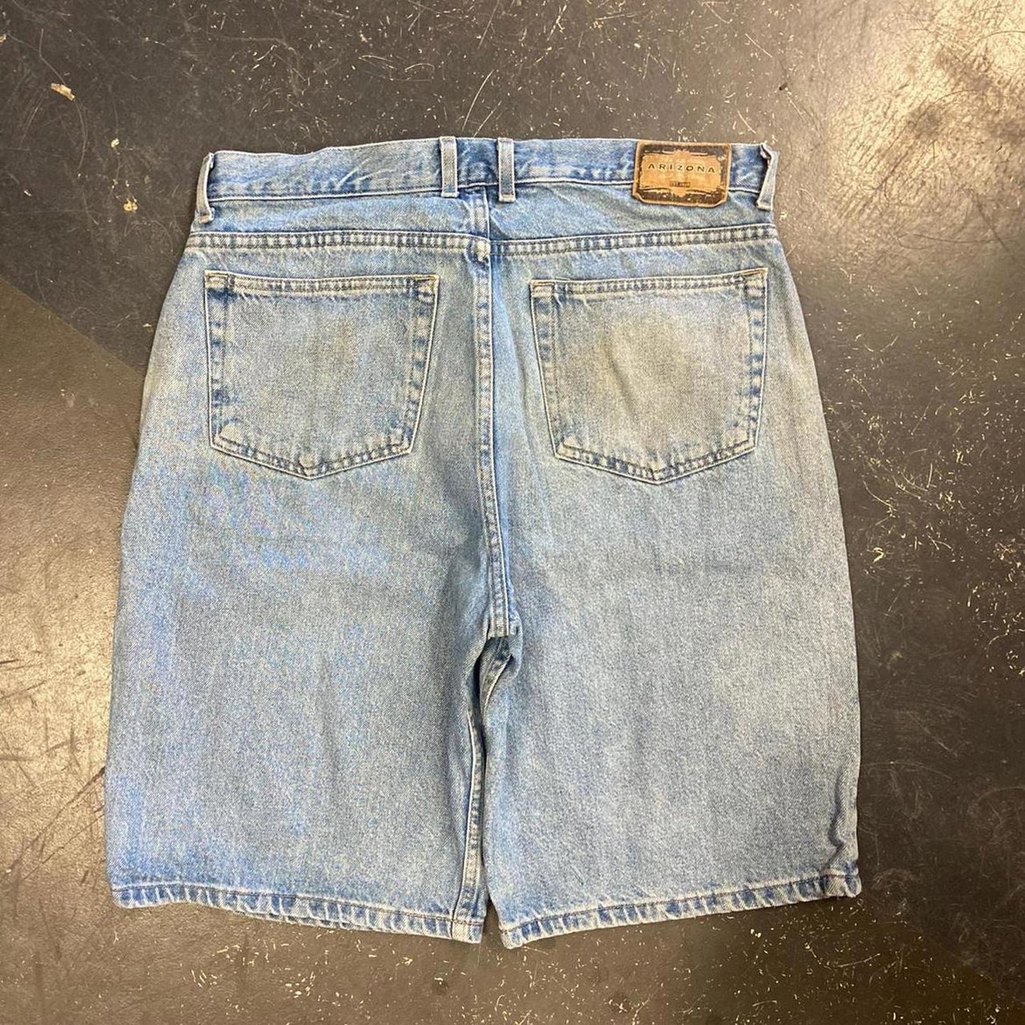 Vintage 90s Arizona Light Wash Jorts - 36