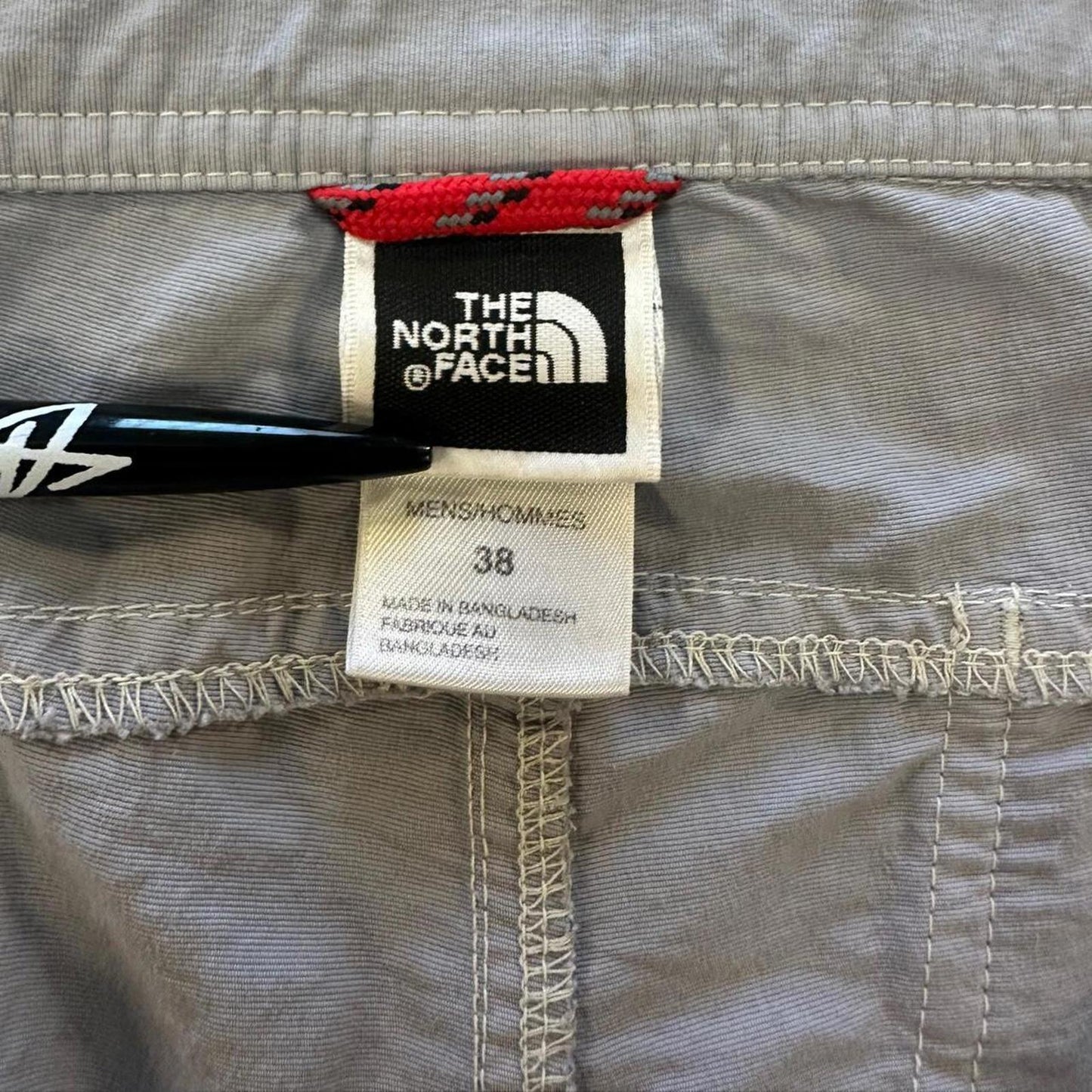 North Face Grey Double Knee Hiking Pants - 38