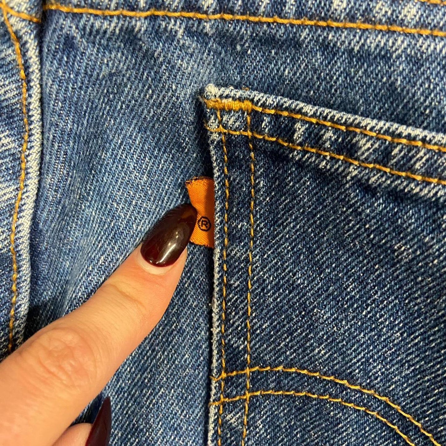 Vintage Levi Orange Tabs - 34